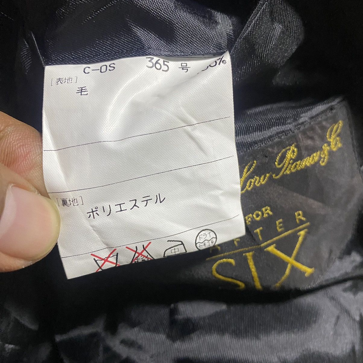 Ing.Loro Piana After SIX Double Breast