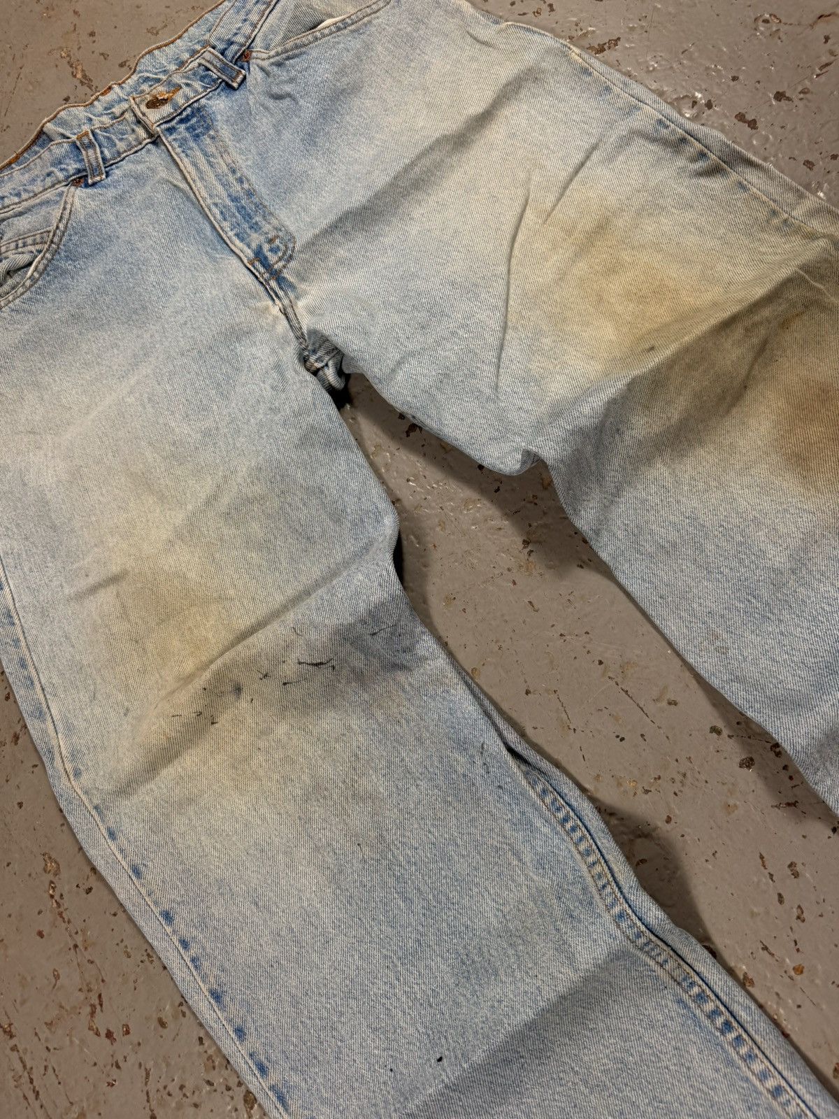 Levi's Vintage Distressed Levis Orange Tag Denim Size US 32 / EU 48 - 7 Thumbnail
