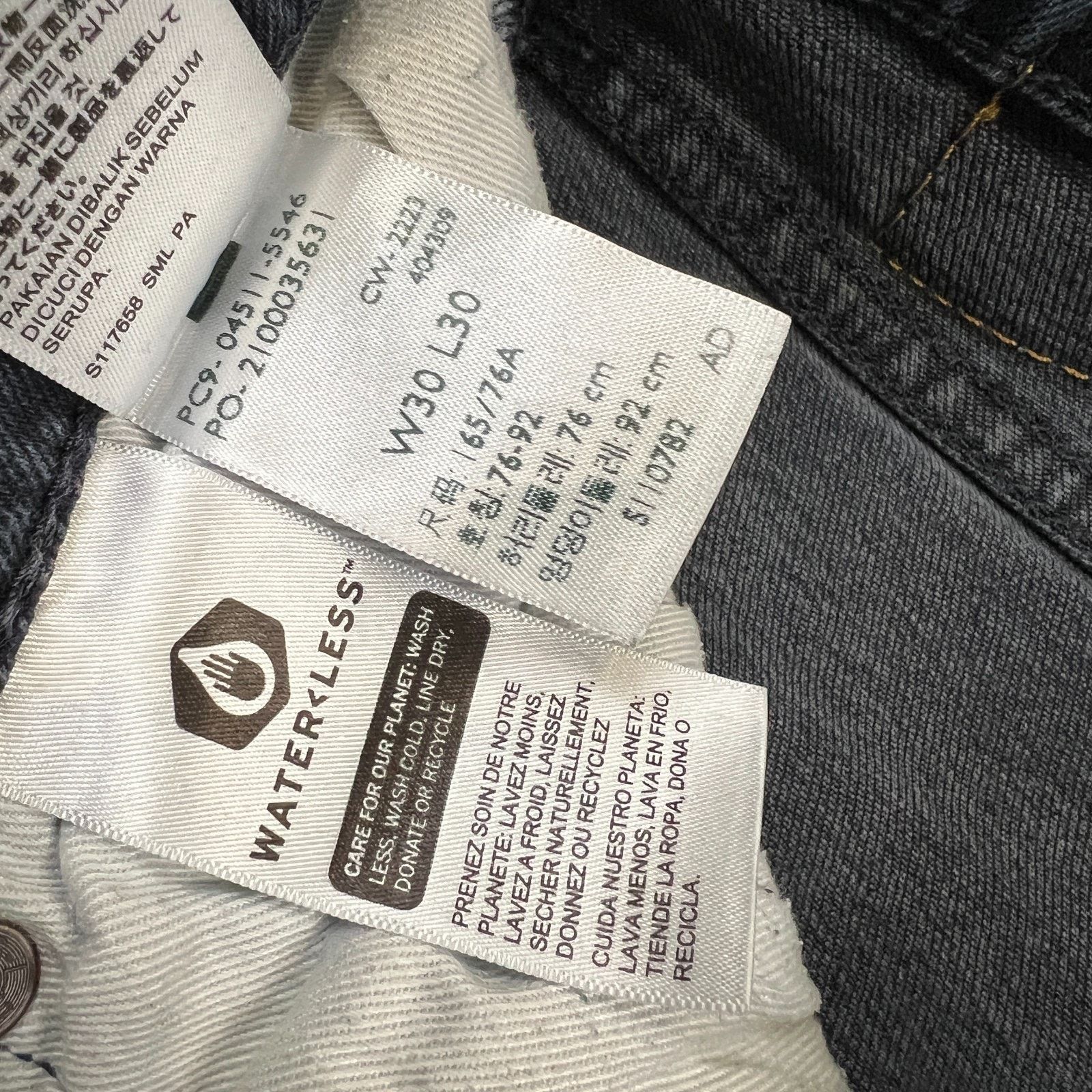 Levi's Levi's 511 Jean 30x26 Slim Fit Mid Rise Stretch Denim Pants Size US 30 / EU 46 - 11 Thumbnail