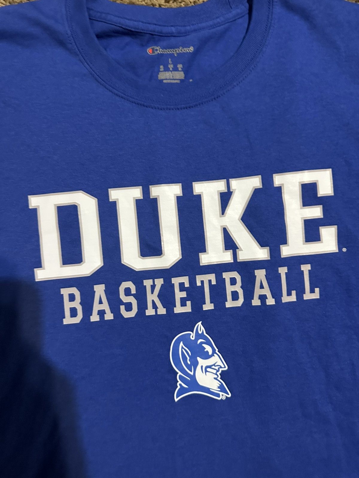 NCAA Vintage NCAA Champion Duke Blue Devils shirt 00s size large Size US L / EU 52-54 / 3 - 2 Thumbnail