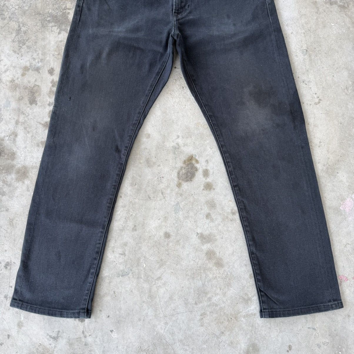 Japanese Brand Vintage Japanese Brand Selvedge Black Denim Jean Pants Size US 36 / EU 52 - 3 Thumbnail
