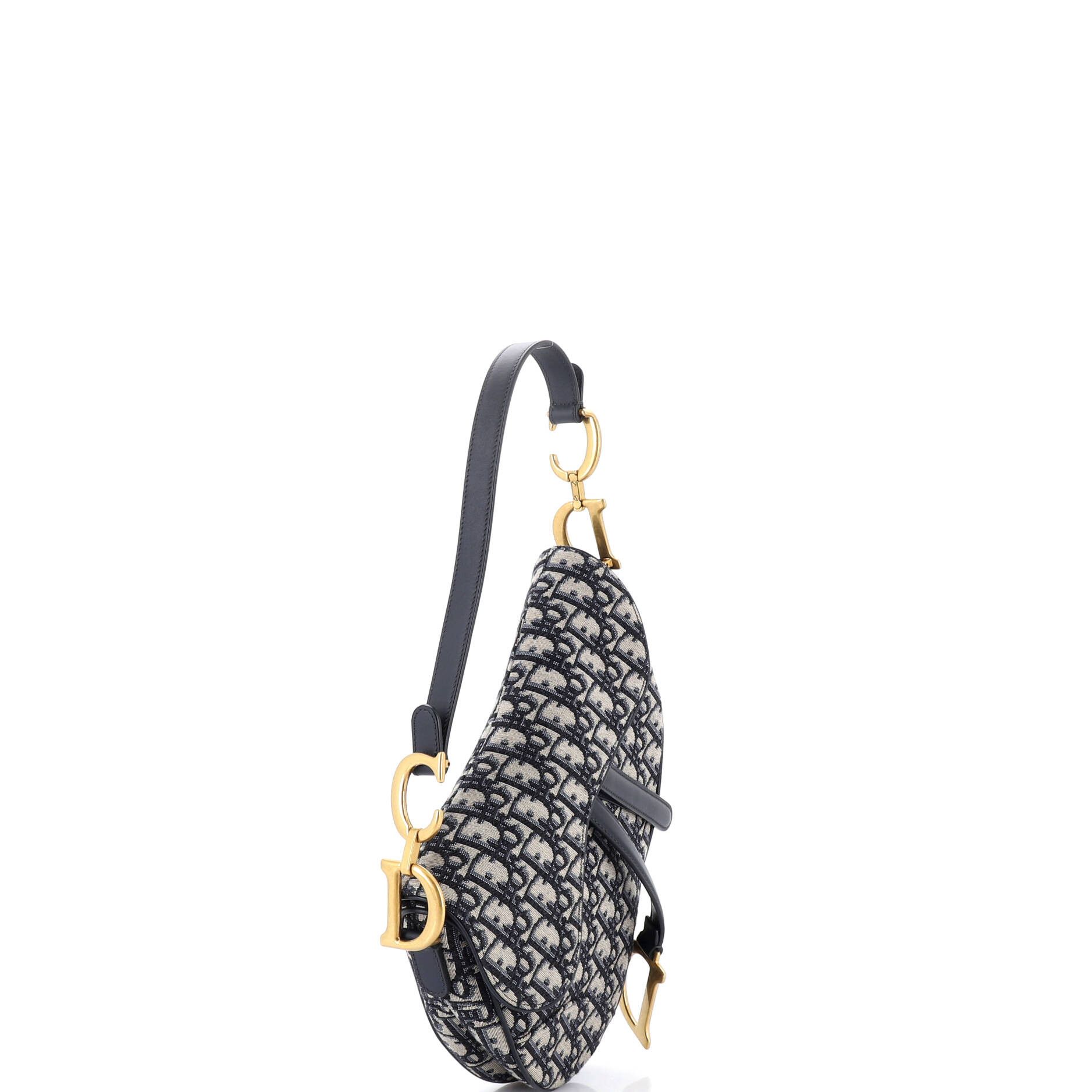 Dior Saddle Handbag Oblique Canvas Medium Size ONE SIZE - 1 Thumbnail