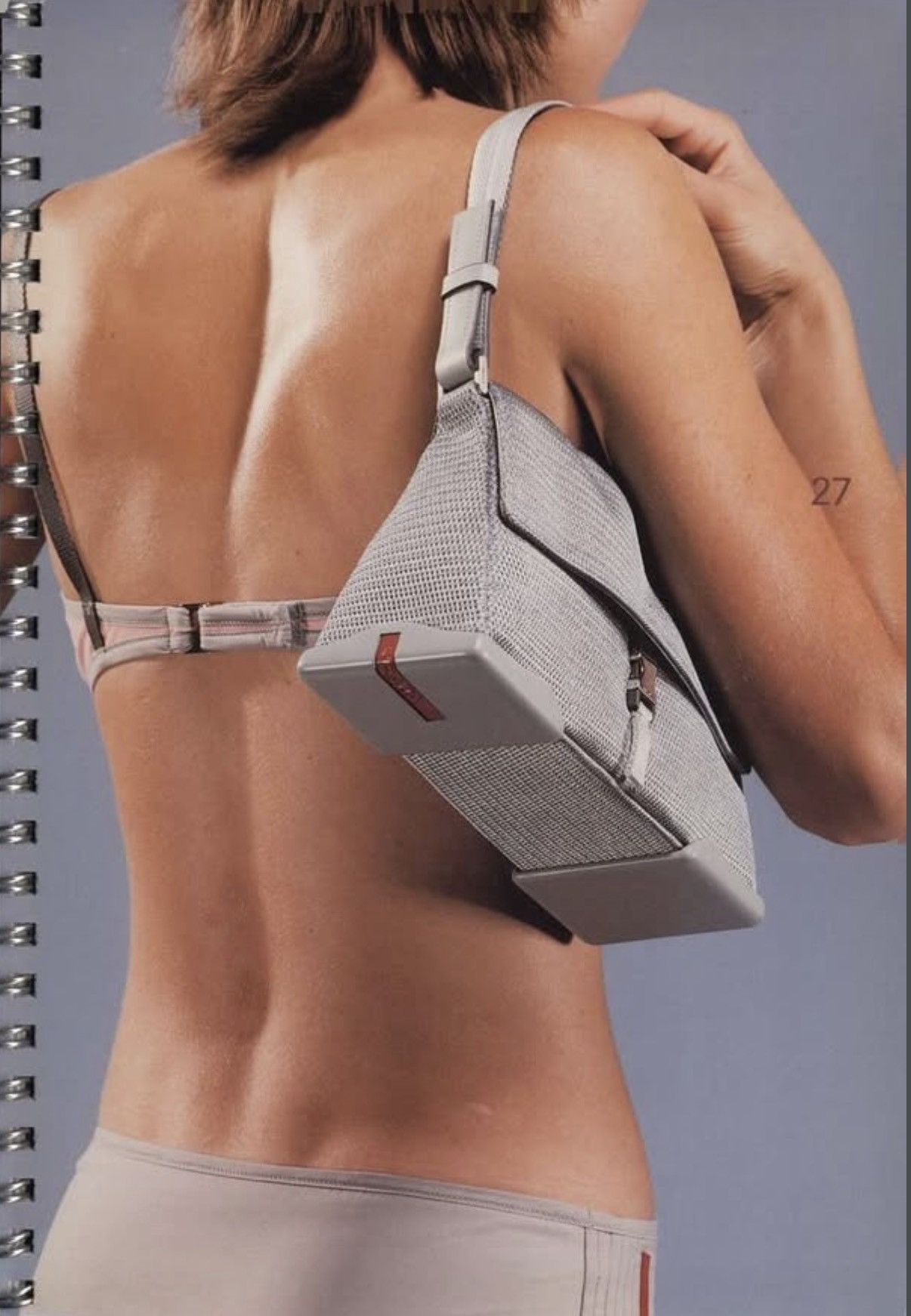 Prada Prada Sport S/S1999 Burgundy Bag Size ONE SIZE - 2 Thumbnail