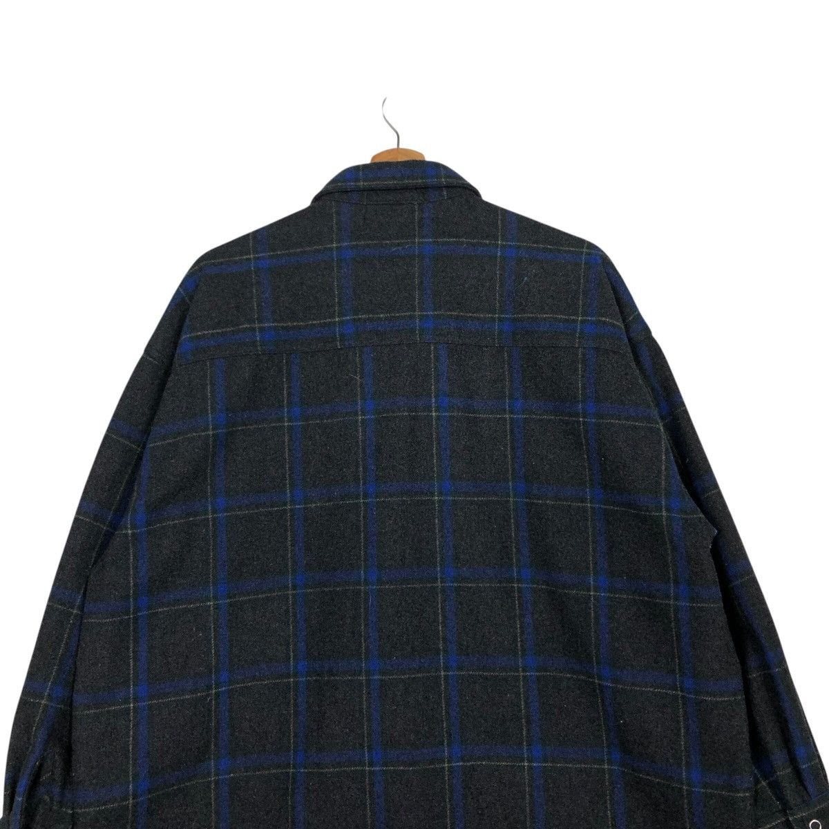 Japanese Brand × Vintage 📌Vintage Chore Worker Flannel Jacket Tartan Issey Miyake Size US M / EU 48-50 / 2 - 10 Thumbnail