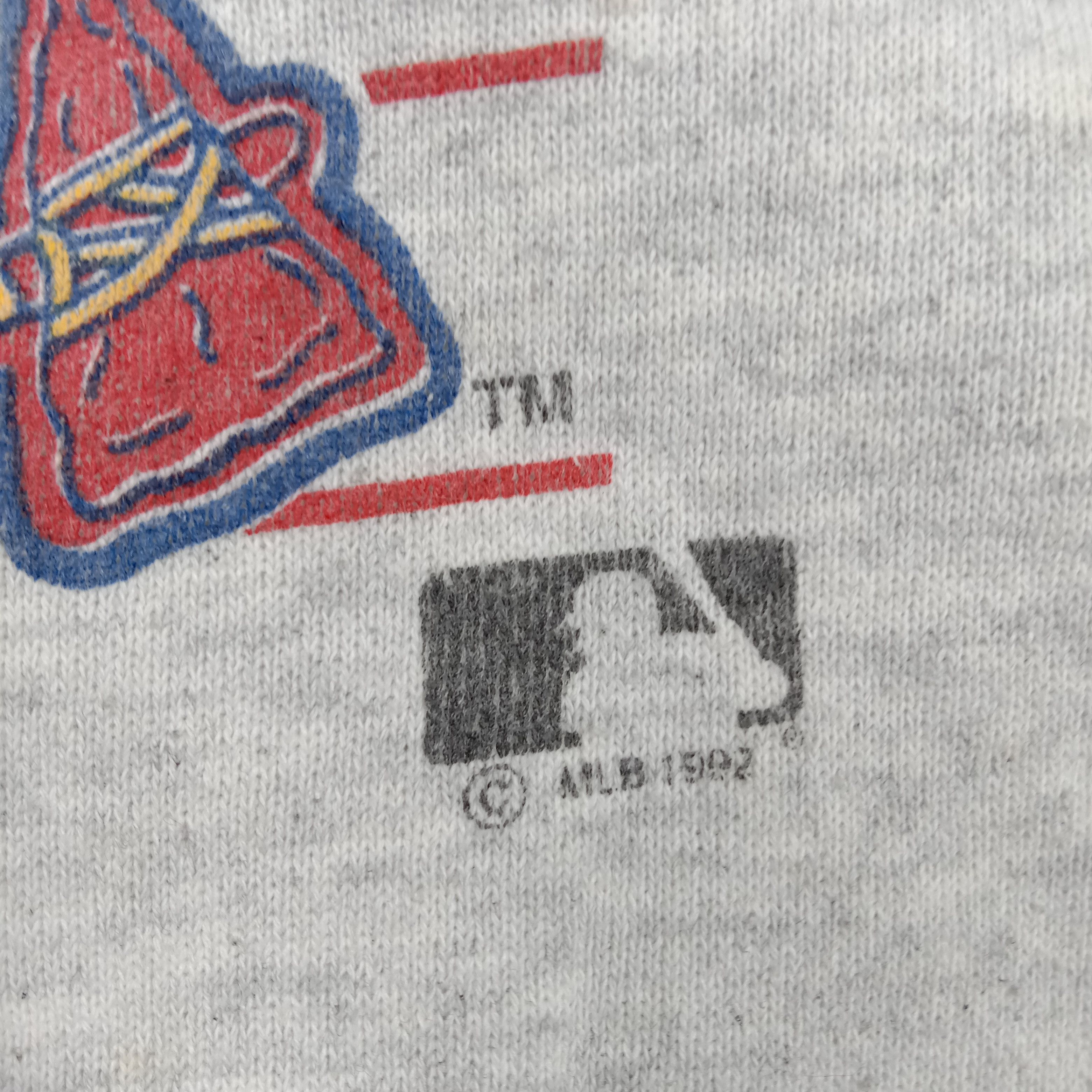 MLB 90's MLB Atlanta Braves National League Sweatshirt C287N6 Size US XL / EU 56 / 4 - 3 Thumbnail