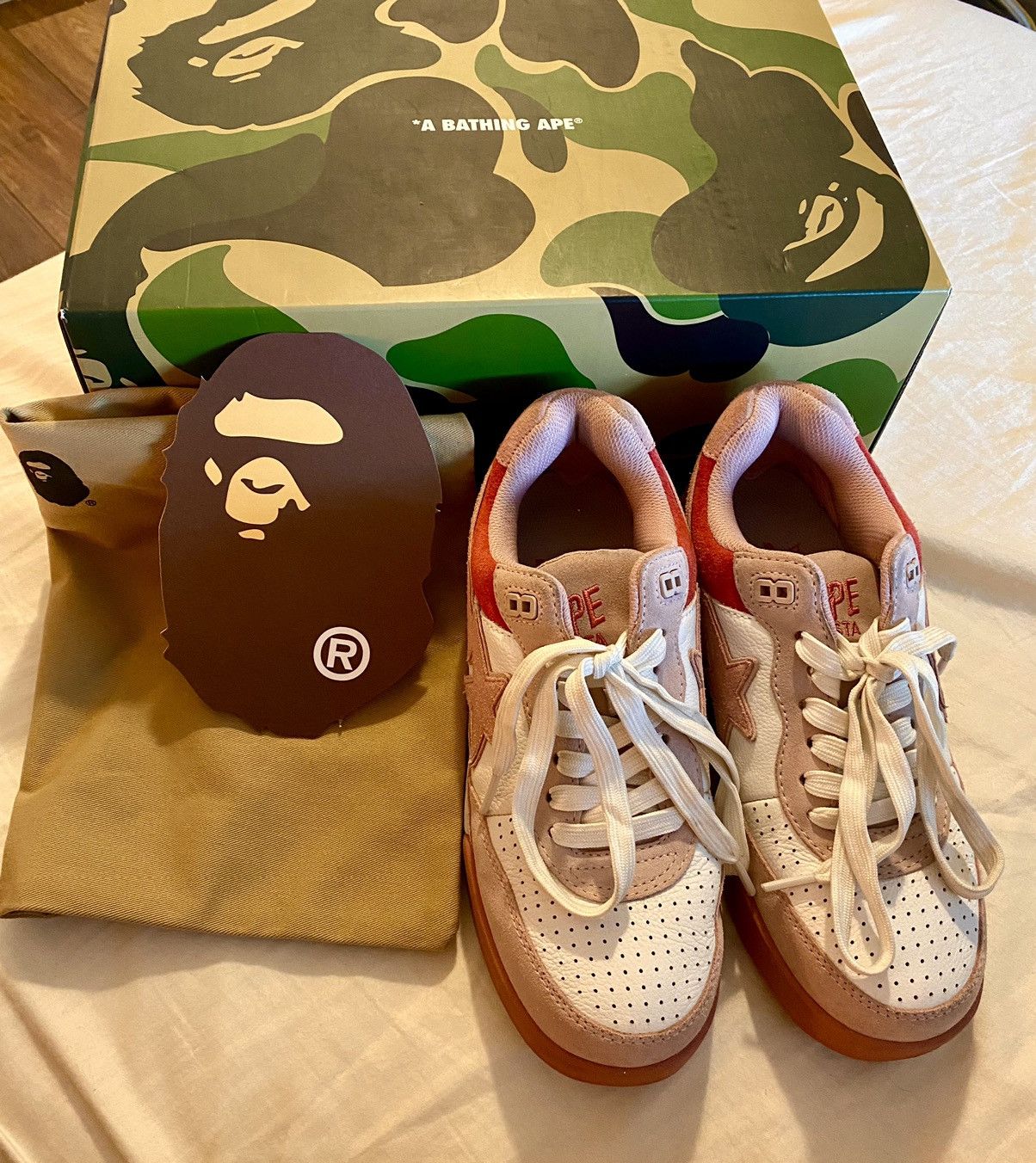 Bape Pink Bape Roadstas Size US 6 / EU 39 - 1 Thumbnail