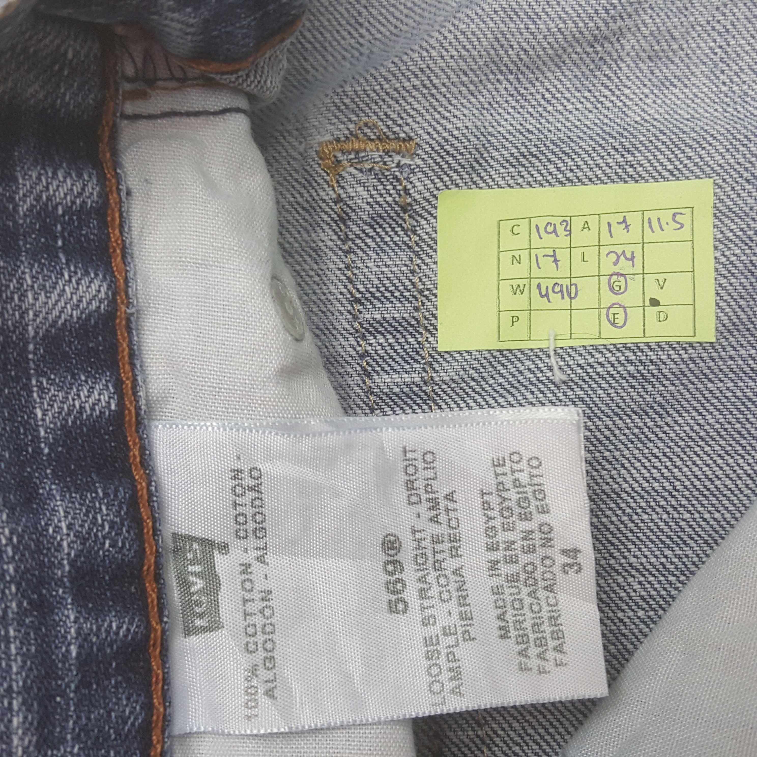 Levi's × Vintage Vintage Levi's 569 American Distressed Short Denim Jorst Size US 35 - 10 Thumbnail