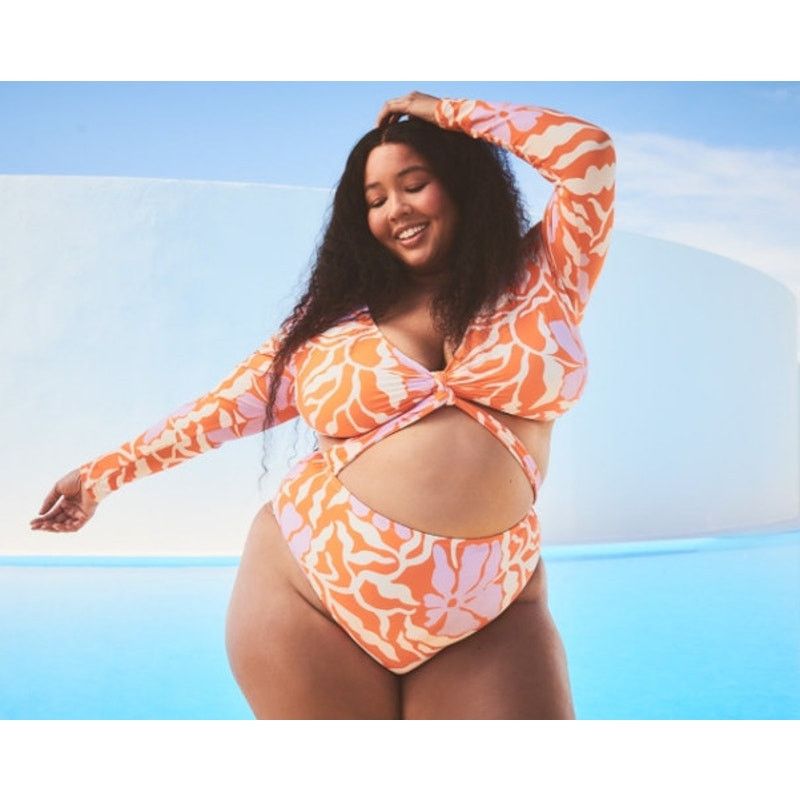 Other NEW Plus Size 16 GabiFreshSwim Bathing Bodysuit Swim Suit Size XXL / US 16-18 / IT 52-54 - 2 Thumbnail