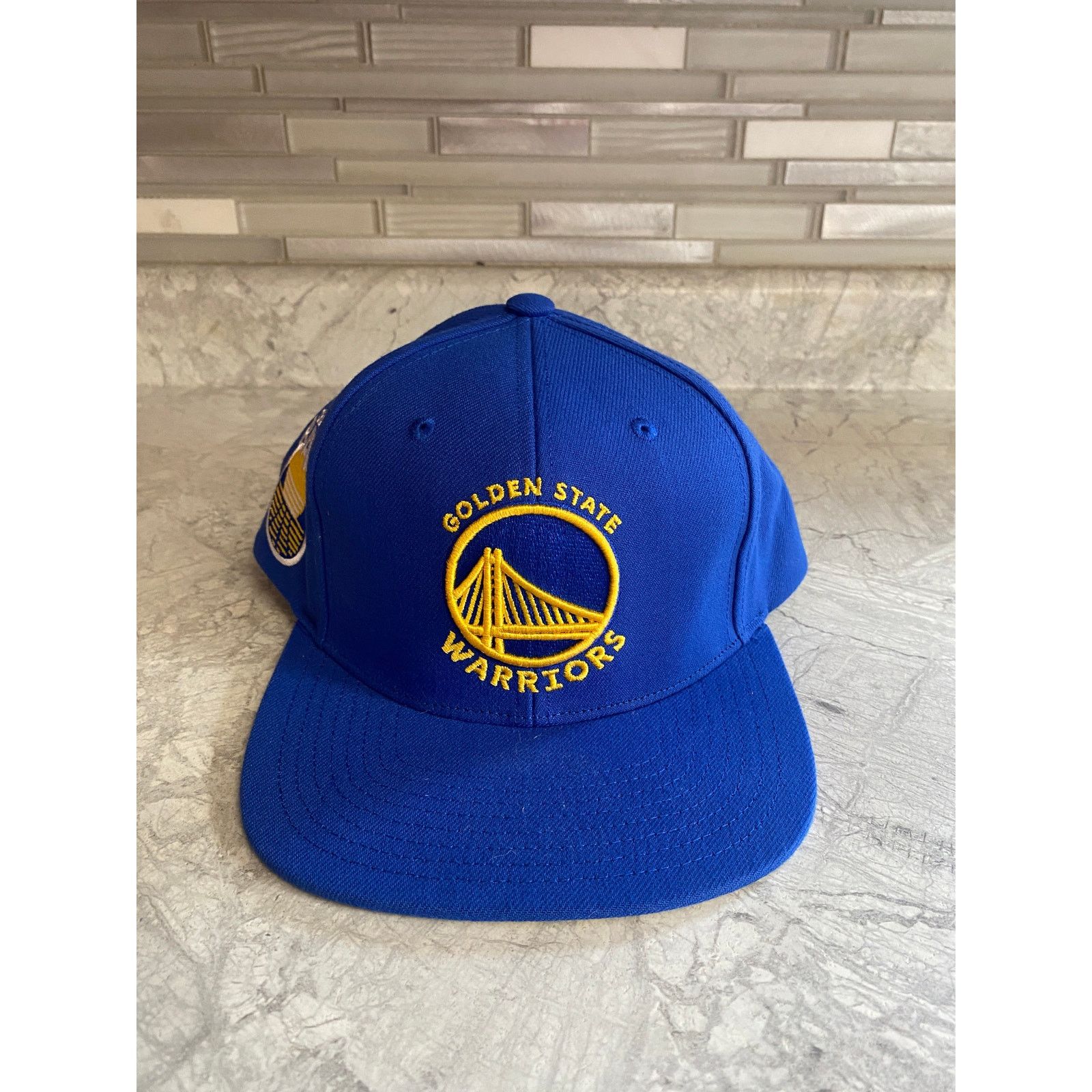Mitchell & Ness New Golden State Warriors NBA Basketball Snapback Hat Size ONE SIZE - 2 Thumbnail