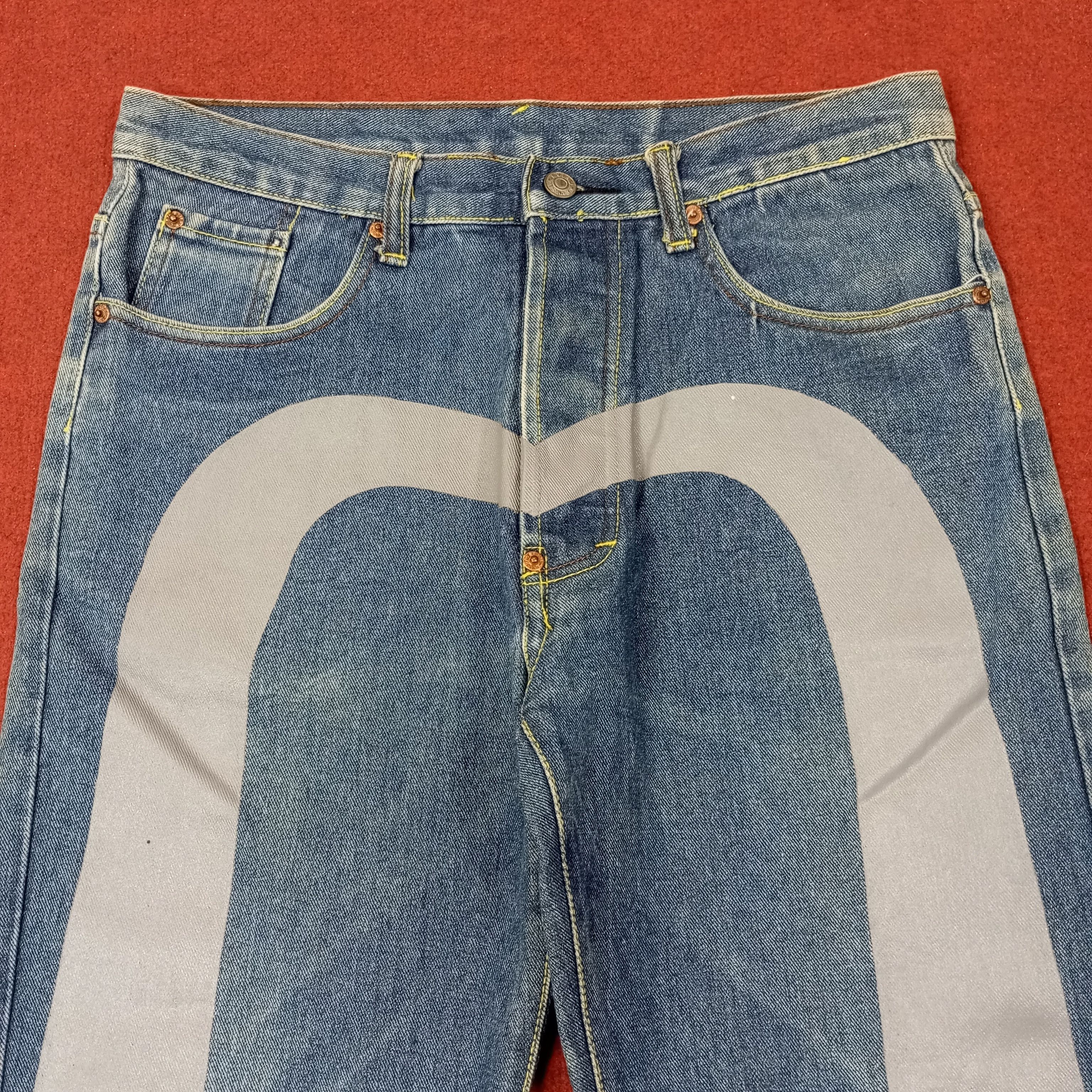 Japanese Brand Evisu X Doraemon Japanese Brand Custom Daicock Jeans c244n25 Size US 32 / EU 48 - 5 Thumbnail