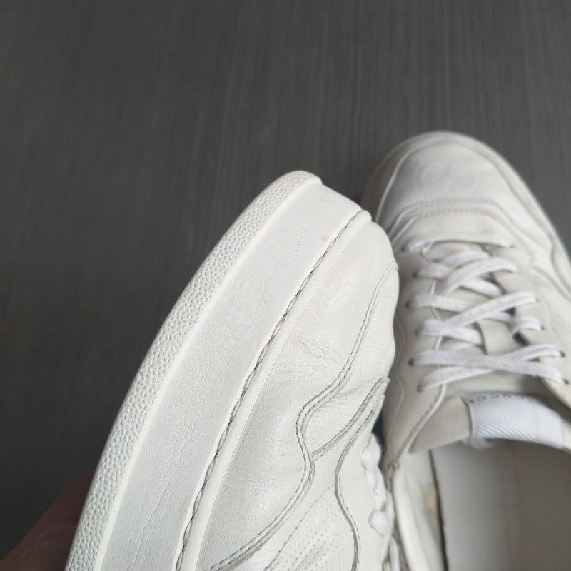 Gucci Gucci GG Print White Casual Sneakers for Men - Size US 9.5 / EU 42-43 - 4 Thumbnail