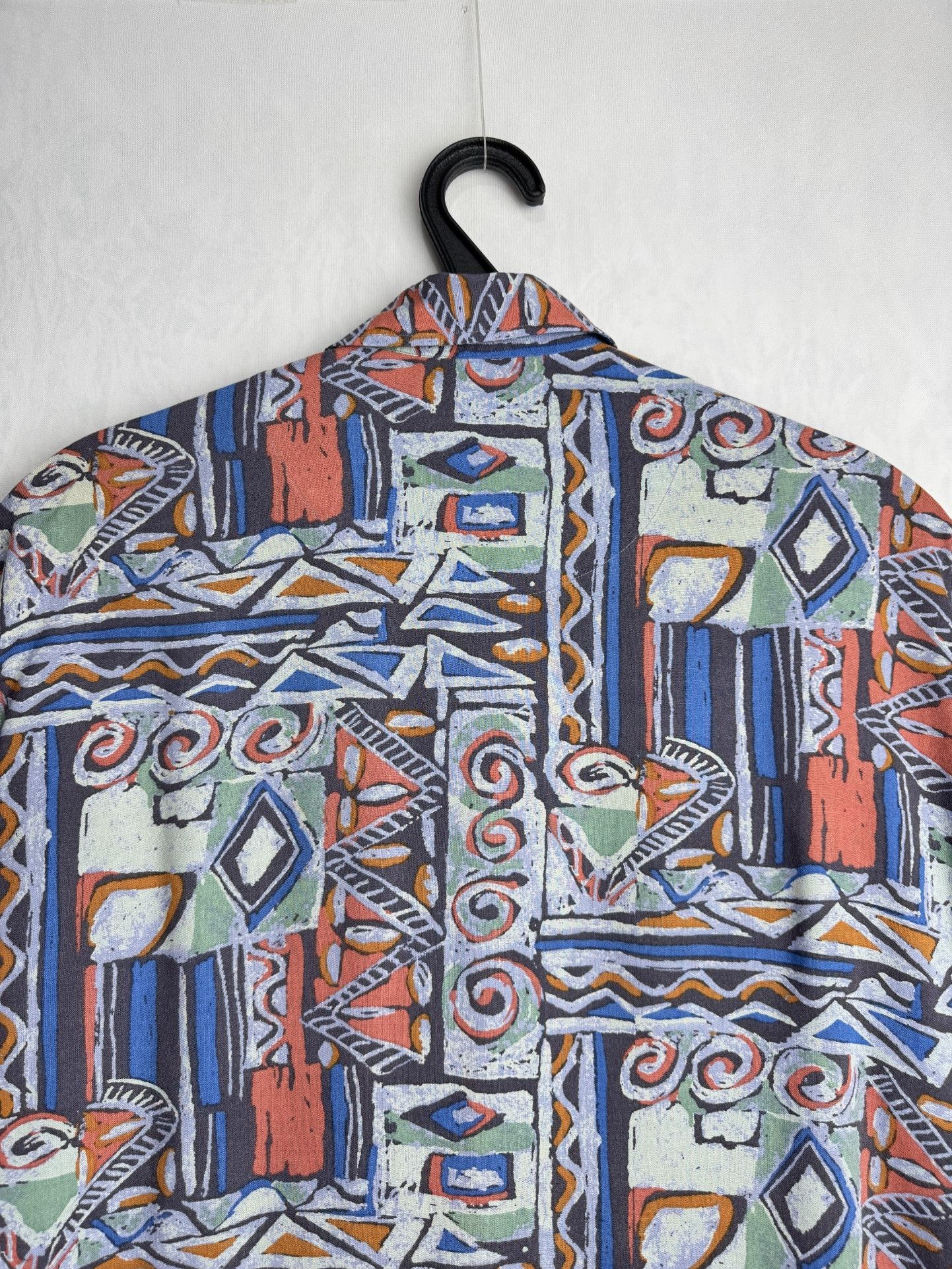 Marks & Spencer × Vintage MARKS & SPENCER vintage men’s abstract button up shirt Size US XL / EU 56 / 4 - 9 Thumbnail