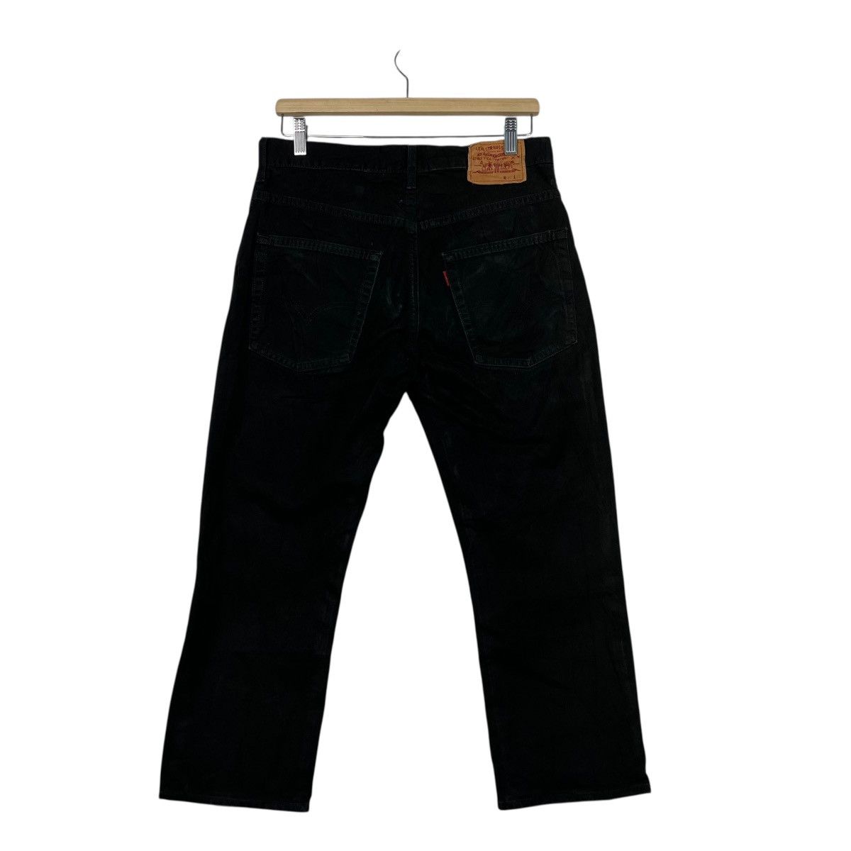 Levi's Vintage Y2k Levis Black Denim Jeans Size US 32 / EU 48 - 7 Thumbnail