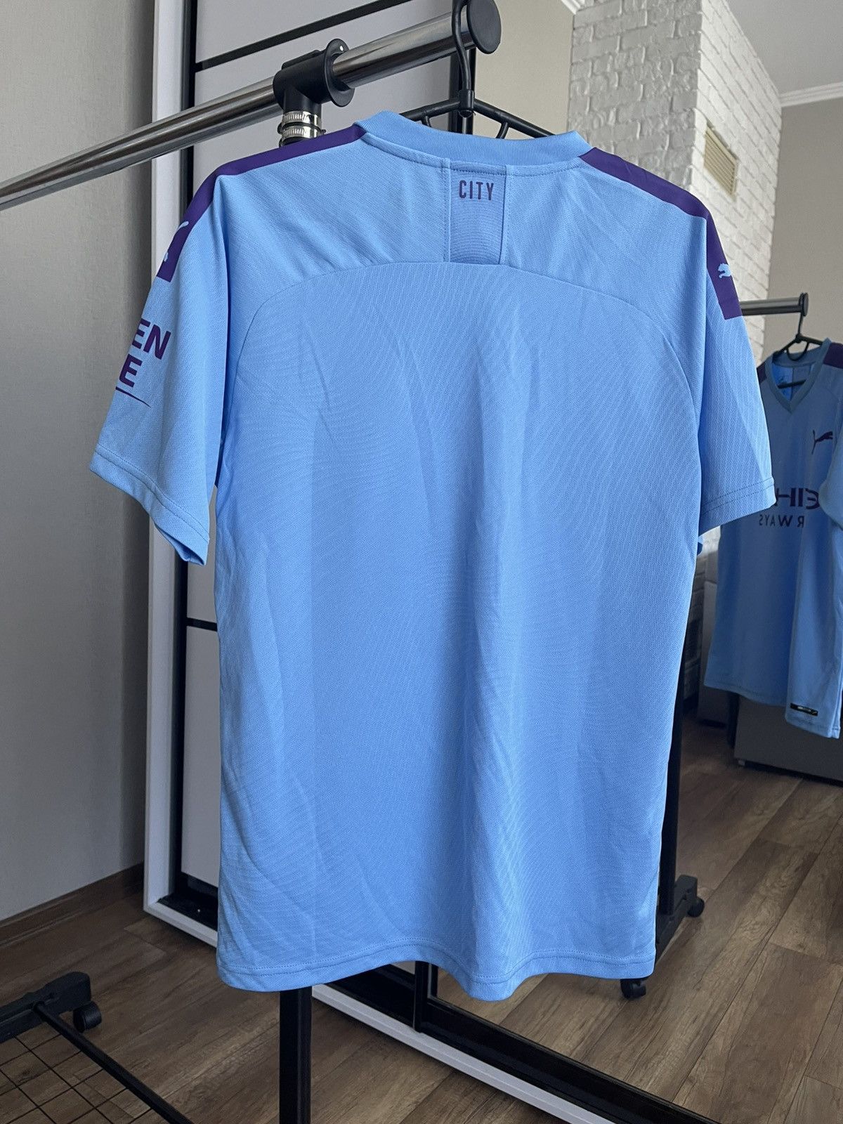 Puma 2019/2020 Puma Manchester City Soccer Jersey T-Shirt Tee Size US S / EU 44-46 / 1 - 6 Thumbnail