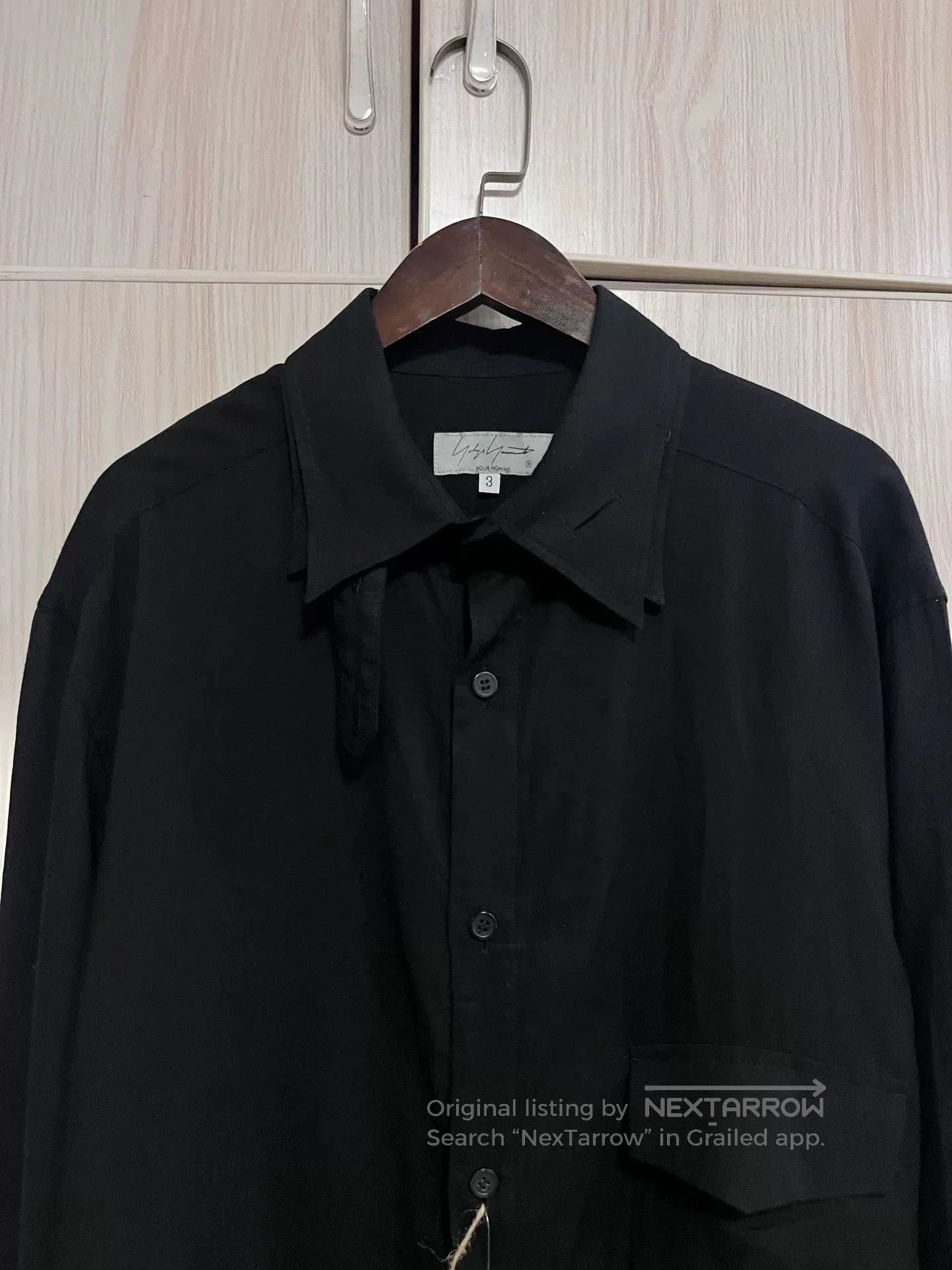 Yohji Yamamoto Yohji Yamamoto Layered Collar Shirt. Size US L / EU 52-54 / 3 - 2 Thumbnail