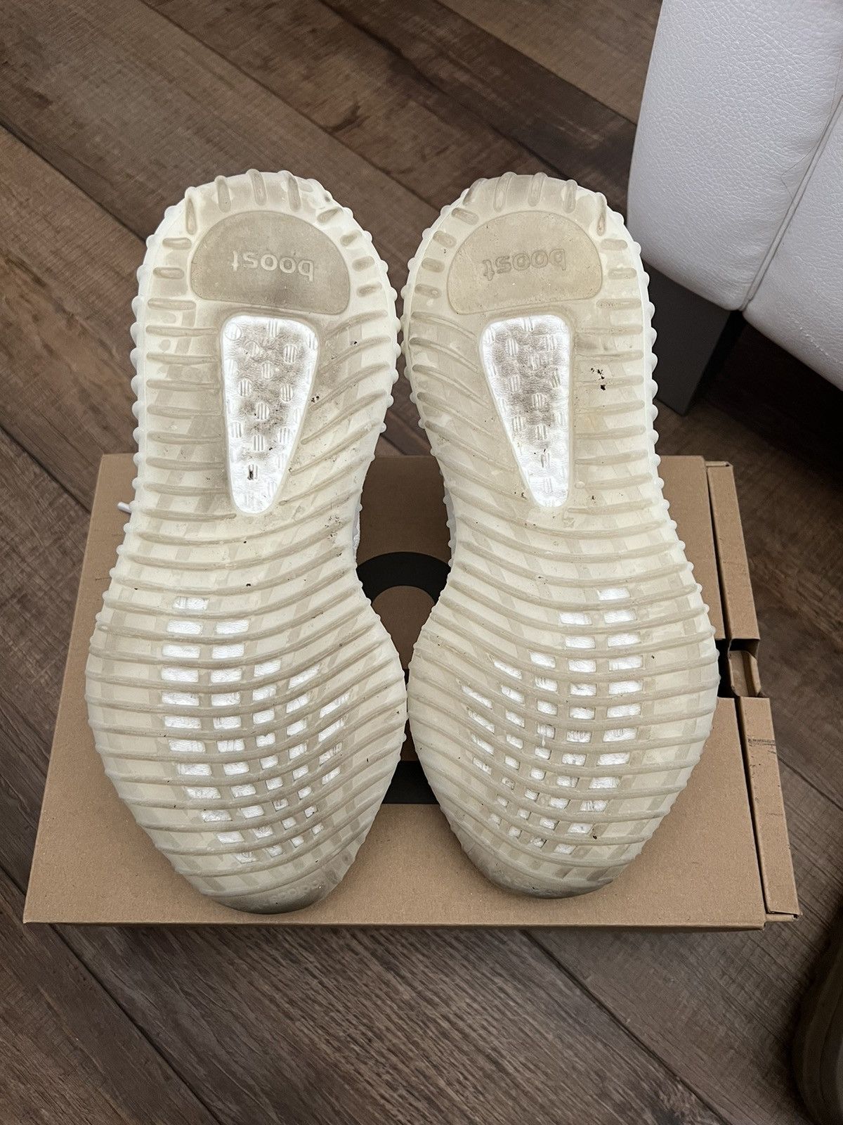Adidas × Yeezy YEEZY BOOST 350 V2 BONE Size US 7.5 / EU 40-41 - 4 Thumbnail