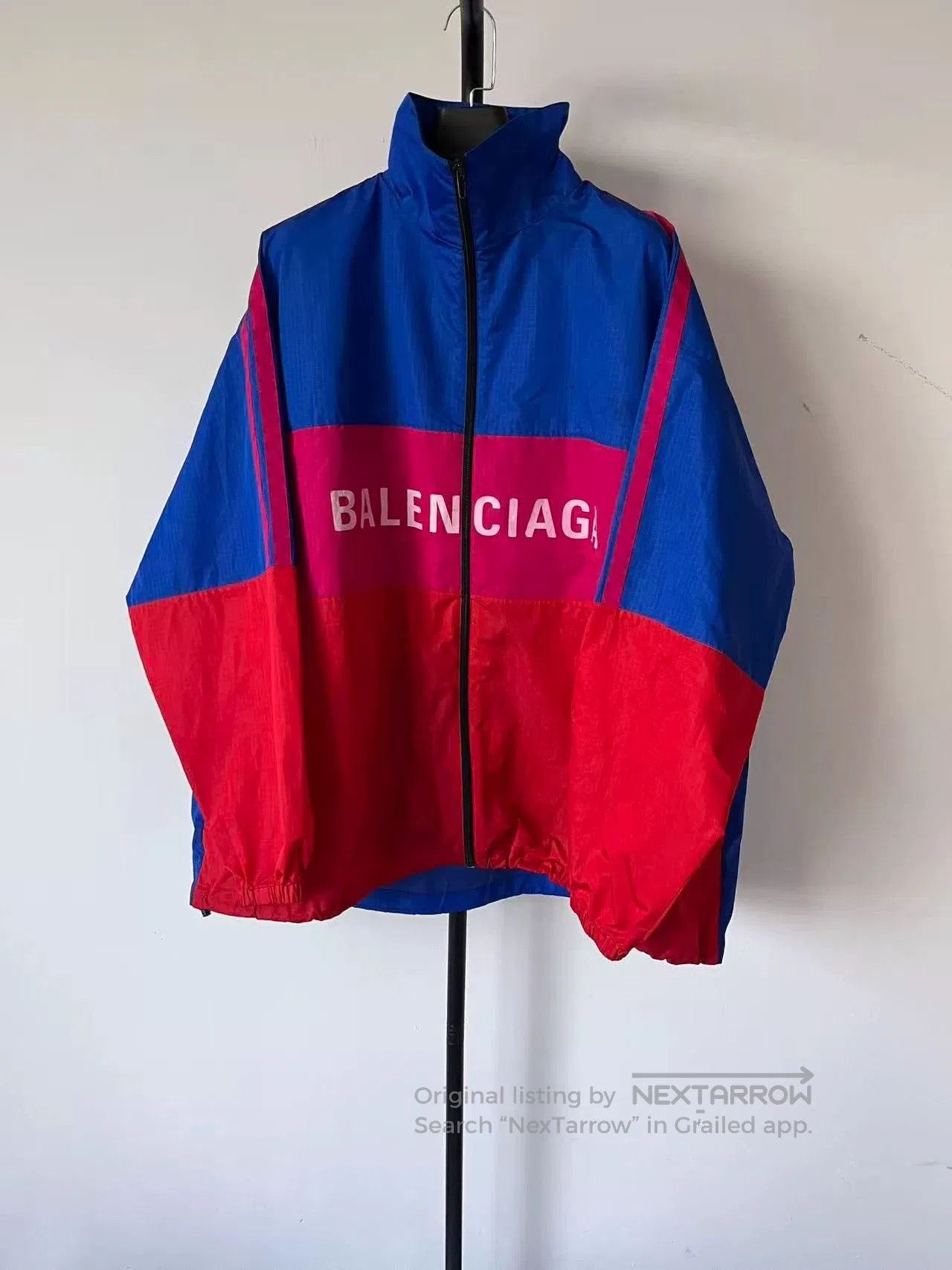 Balenciaga balenciaga blue long sleeve jacket. Size S / US 4 / IT 40 - 1 Thumbnail