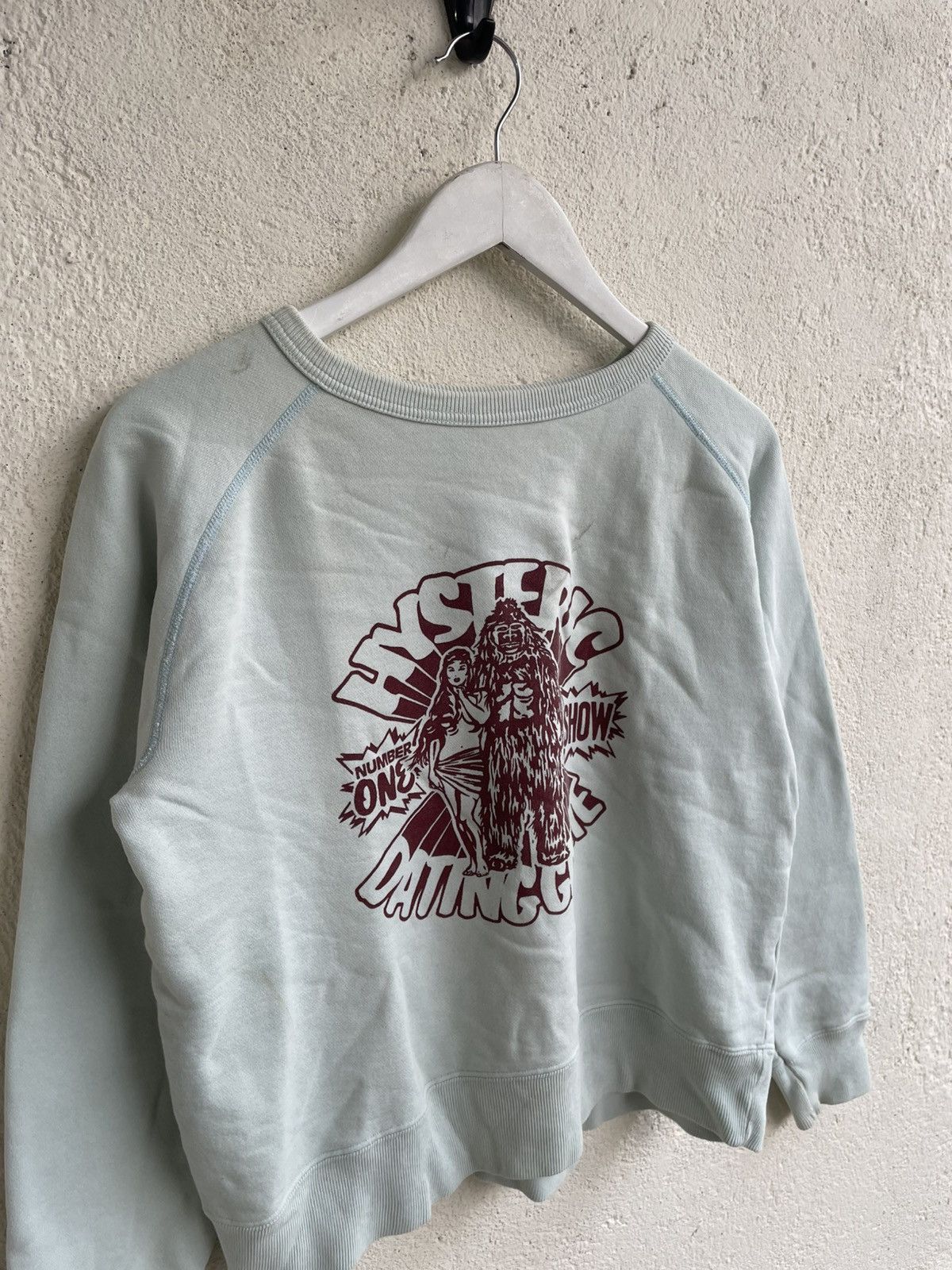 Hysteric Glamour 2000s Hysteric Dating Game Sweater Poem Iconic Logo Y2K Ifsi Size US L / EU 52-54 / 3 - 4 Thumbnail