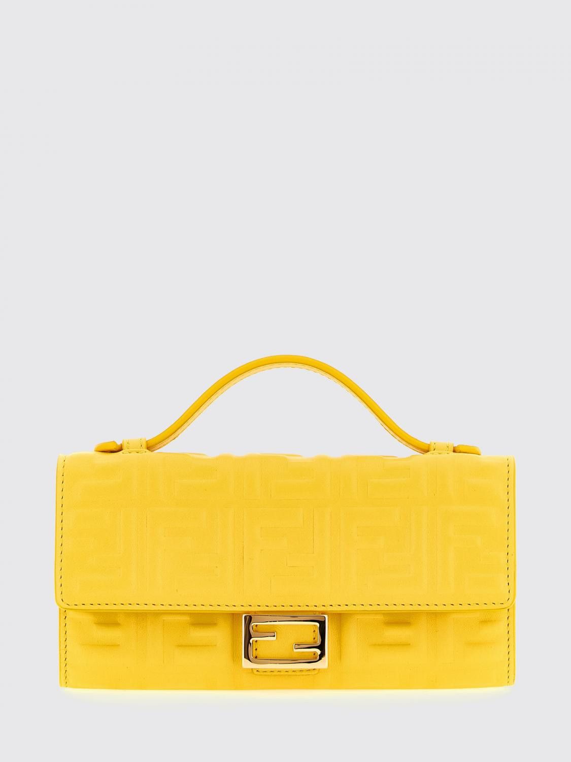 Fendi Fendi Mini Bag Woman Yellow Size ONE SIZE - 1 Thumbnail