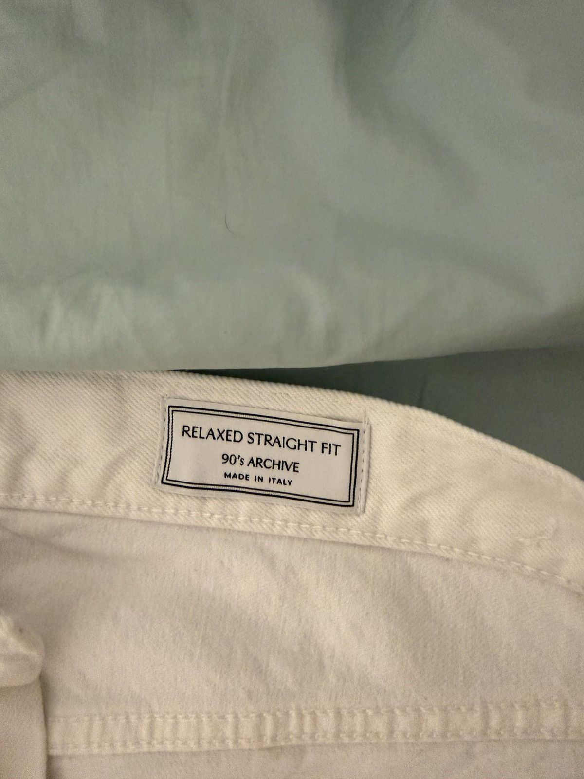 Zara Zara white denim jeans 90s archive Size US 32 / EU 48 - 3 Thumbnail