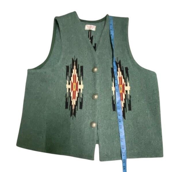 Handmade × Vintage Vintage John R Trujillos Weaving House Chimayo N Mex Vest Size US M / EU 48-50 / 2 - 2 Thumbnail