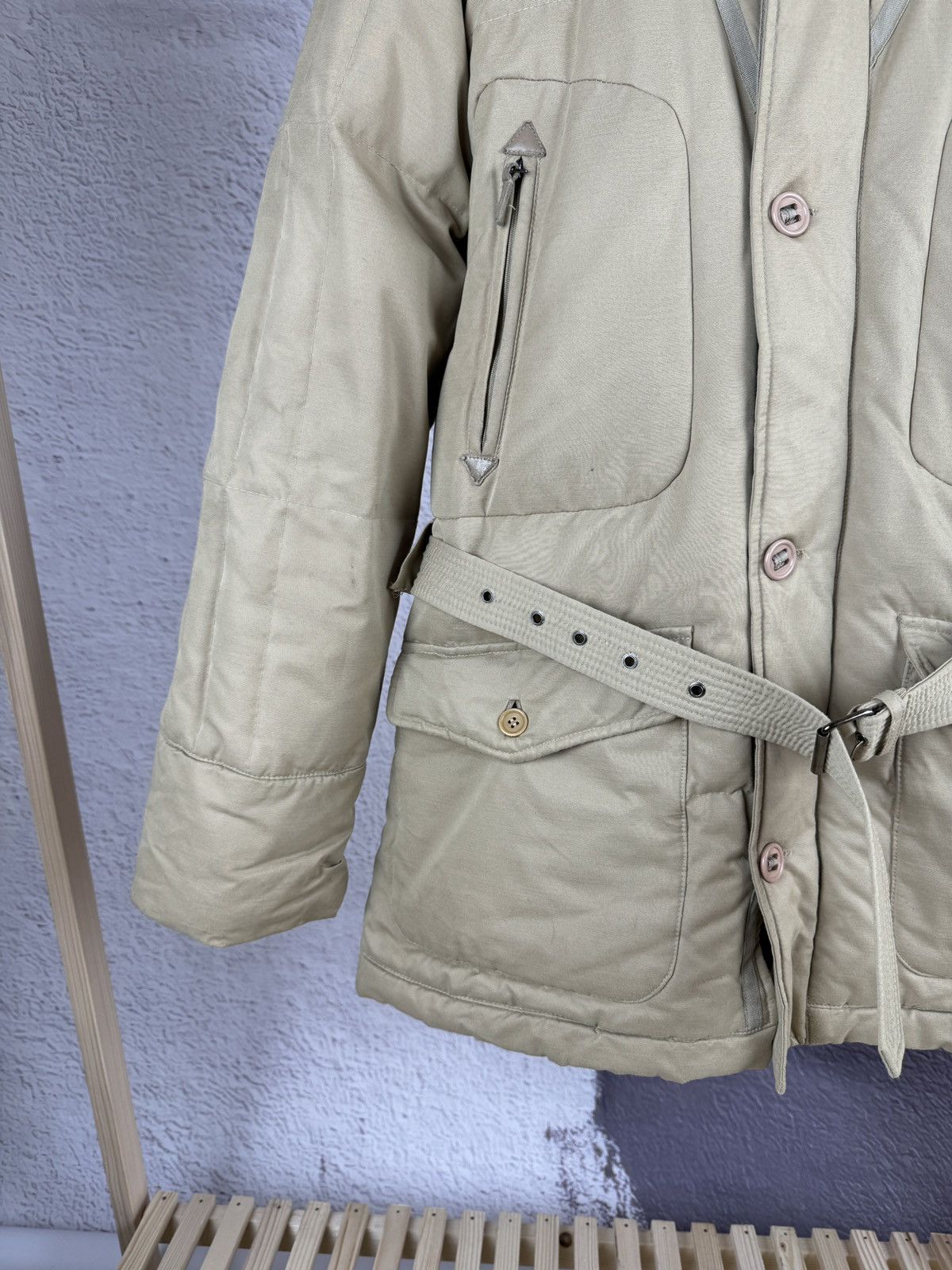 Other Mabrun made in Italy beige down parka heavy coat Size US M / EU 48-50 / 2 - 4 Thumbnail