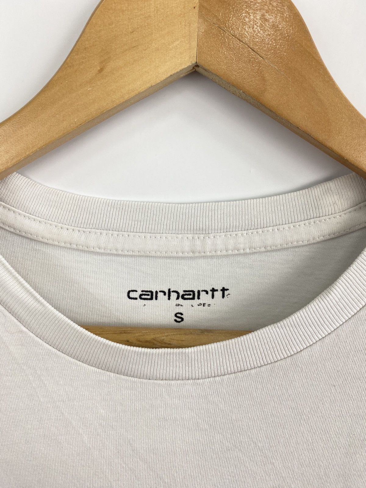 Carhartt × Carhartt Wip × Vintage 🇺🇸 Y2K Carhartt Military Logo T-Shirt Rare Retro Hype Size US S / EU 44-46 / 1 - 5 Thumbnail