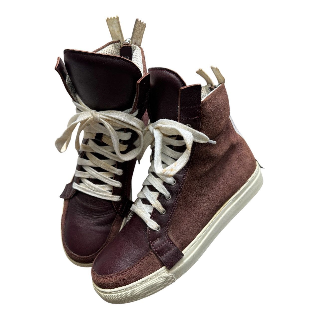 Kris Van Assche Kris Van Assche Deconstructed hightop Sneakers 