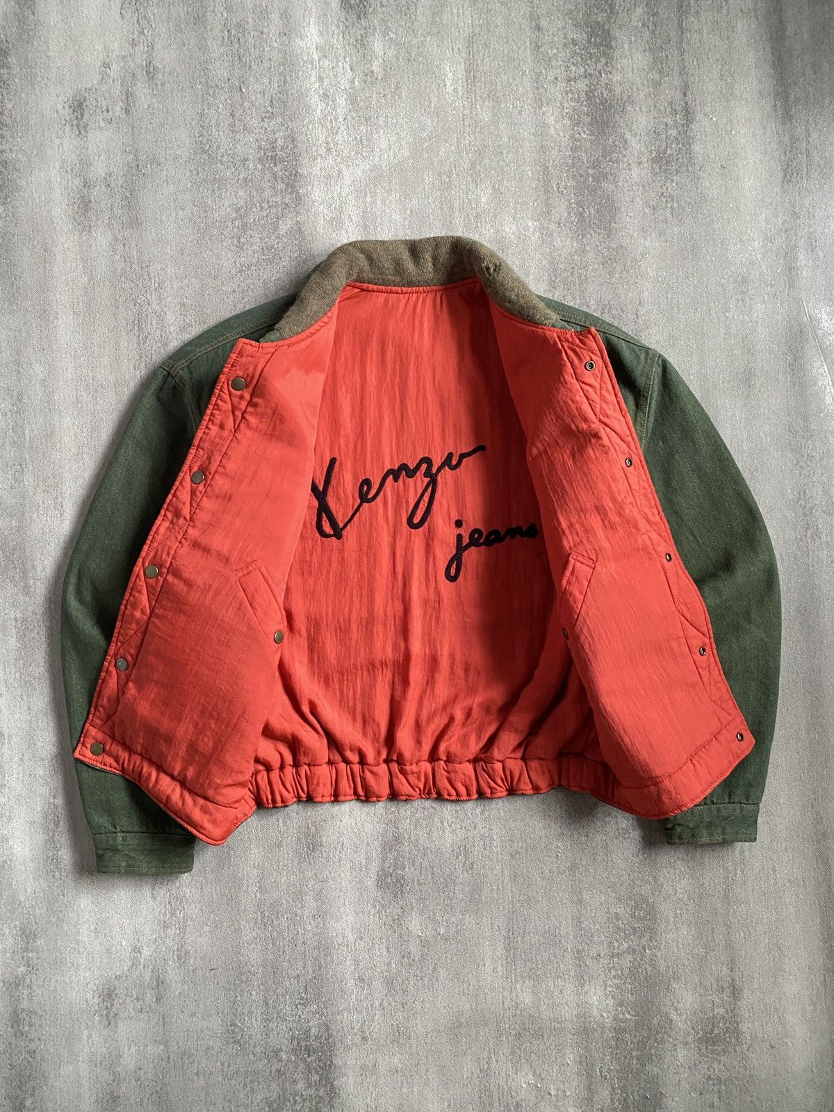 Kenzo Kenzo Jeans Reversible Jacket Size US L / EU 52-54 / 3 - 1 Thumbnail