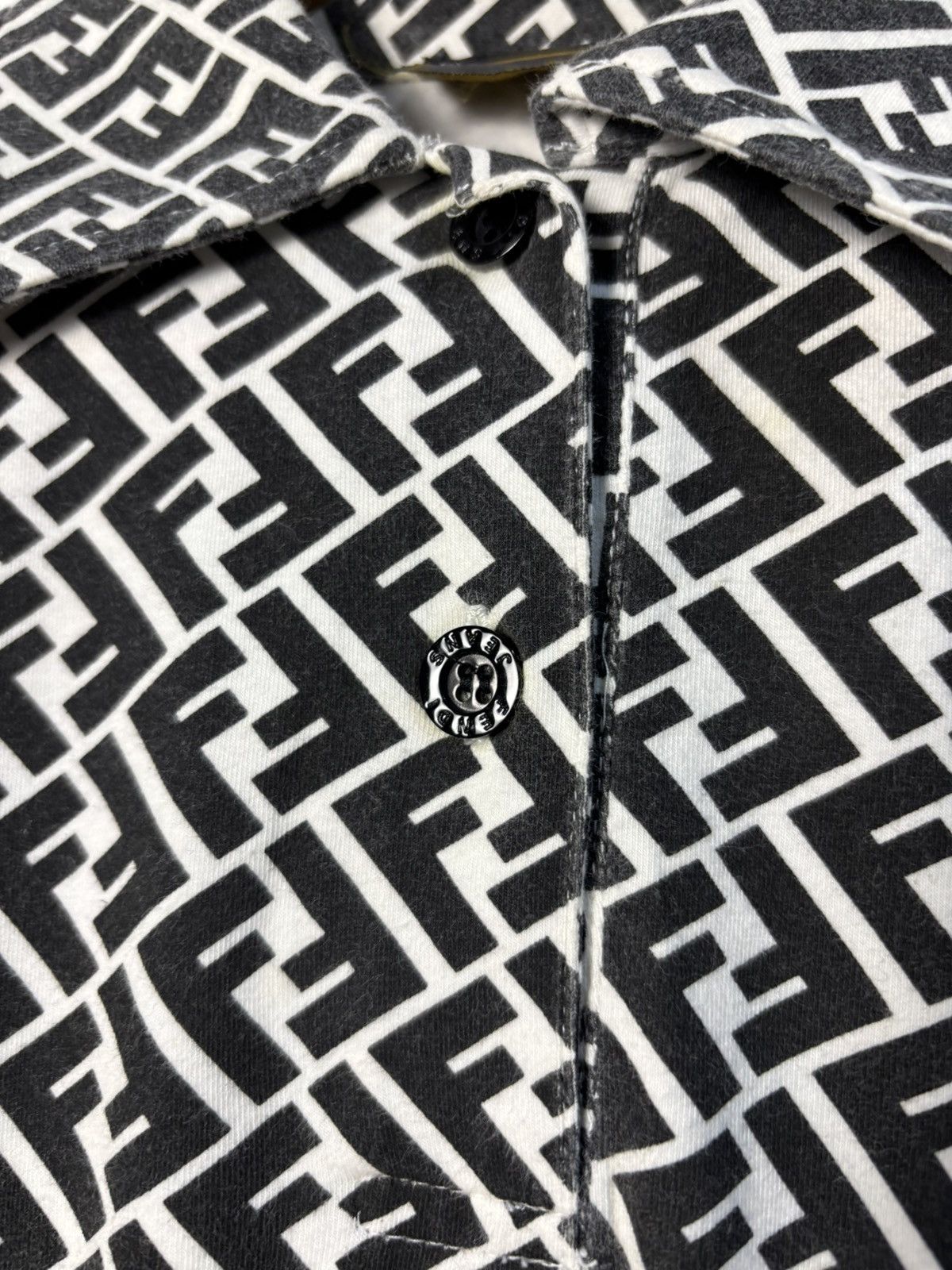 Fendi Fendi Monogram polo tee Size S / US 4 / IT 40 - 7 Thumbnail