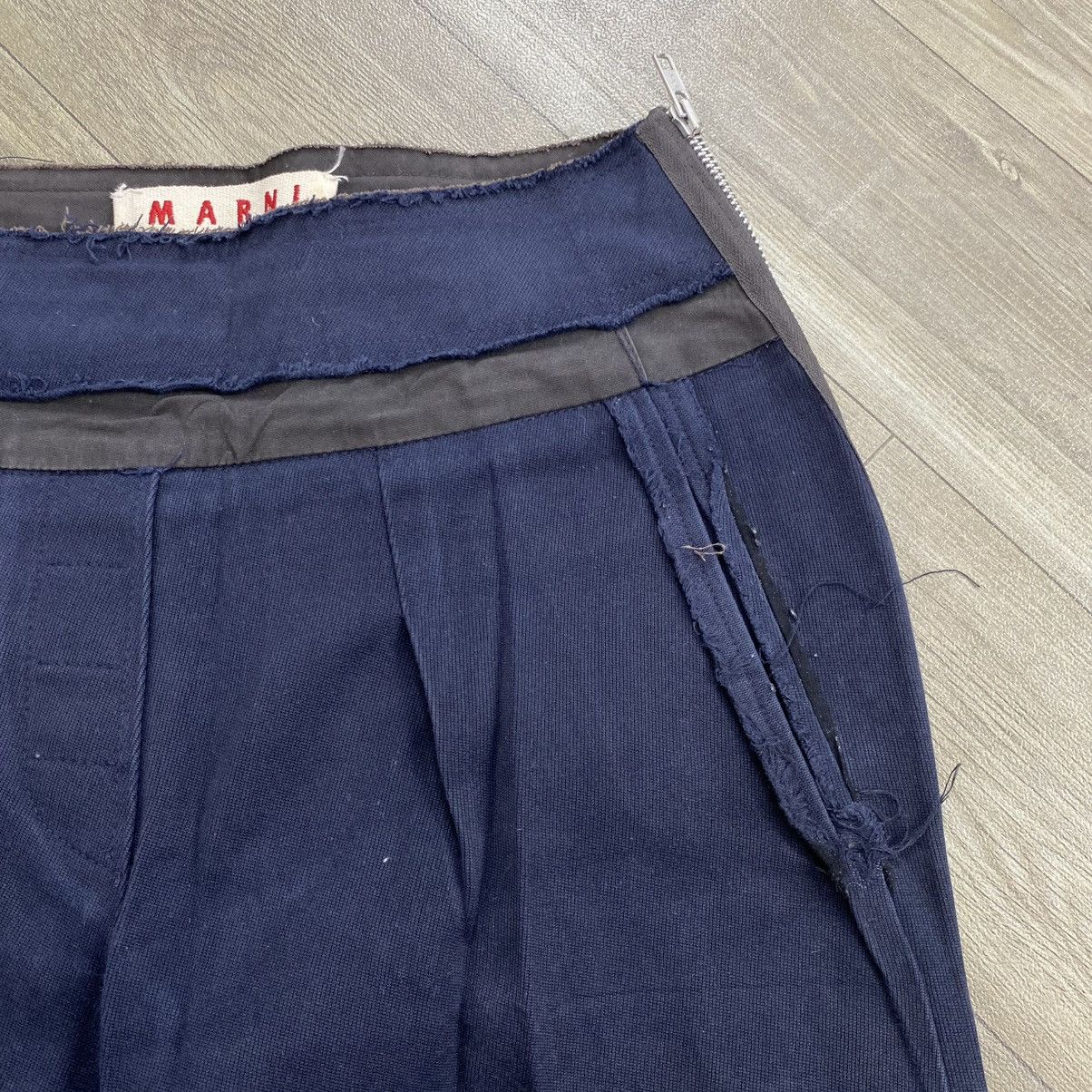 Marni Vintage Marni Trouser Pants Luxury Italian Designer Size US 26 / EU 42 - 5 Thumbnail