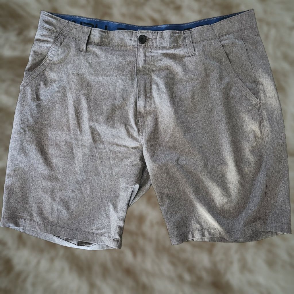 Vintage Denali Shorts Mens 40 Stretch Chino Flat Front Gray Lightweight Hiking Outdoor Regular Mens Size US 40 / EU 56 - 1 Thumbnail