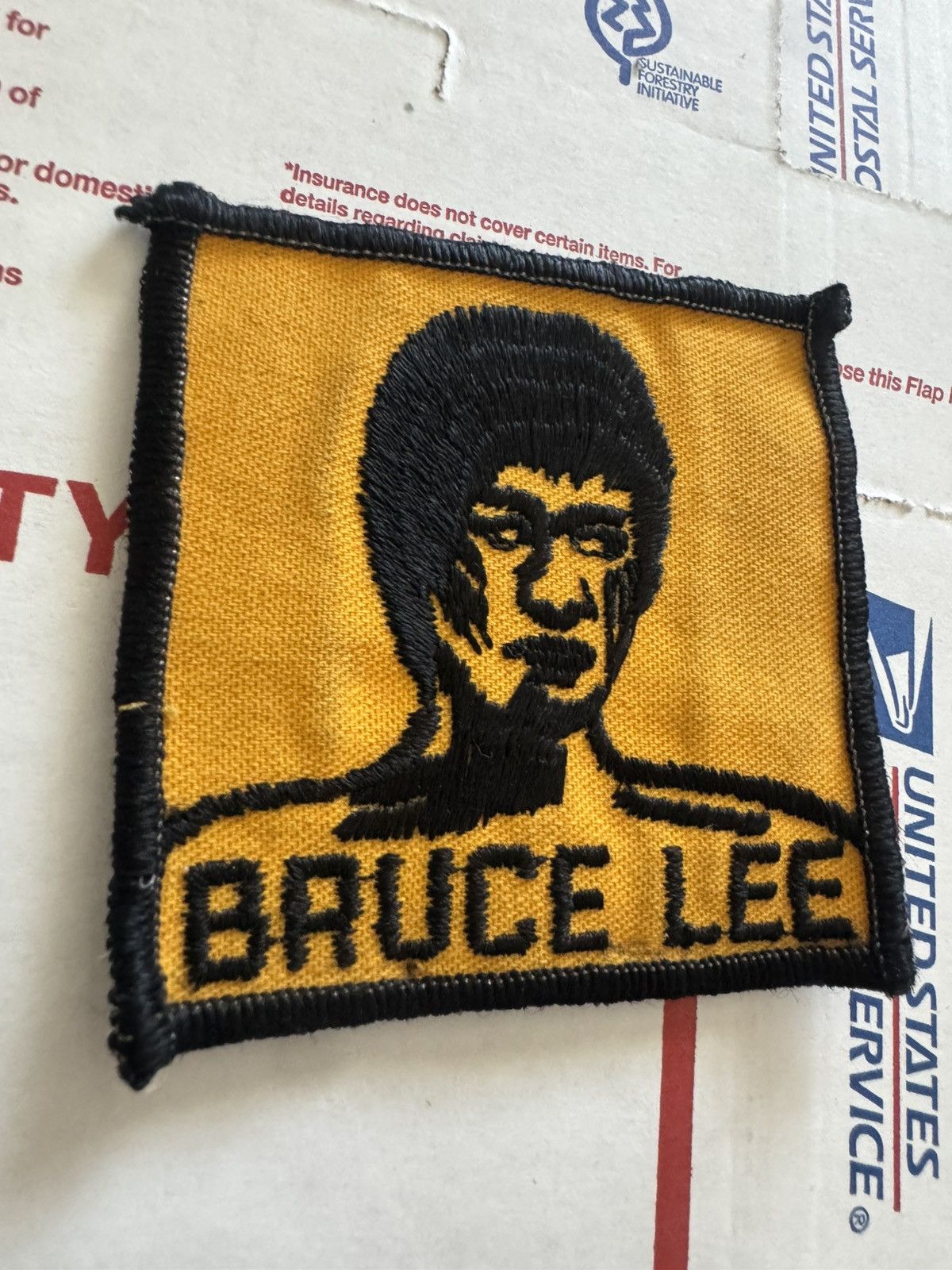 Other BRUCE LEE Iconic Vintage Sew Patch 80s Film Americana Size ONE SIZE - 3 Thumbnail