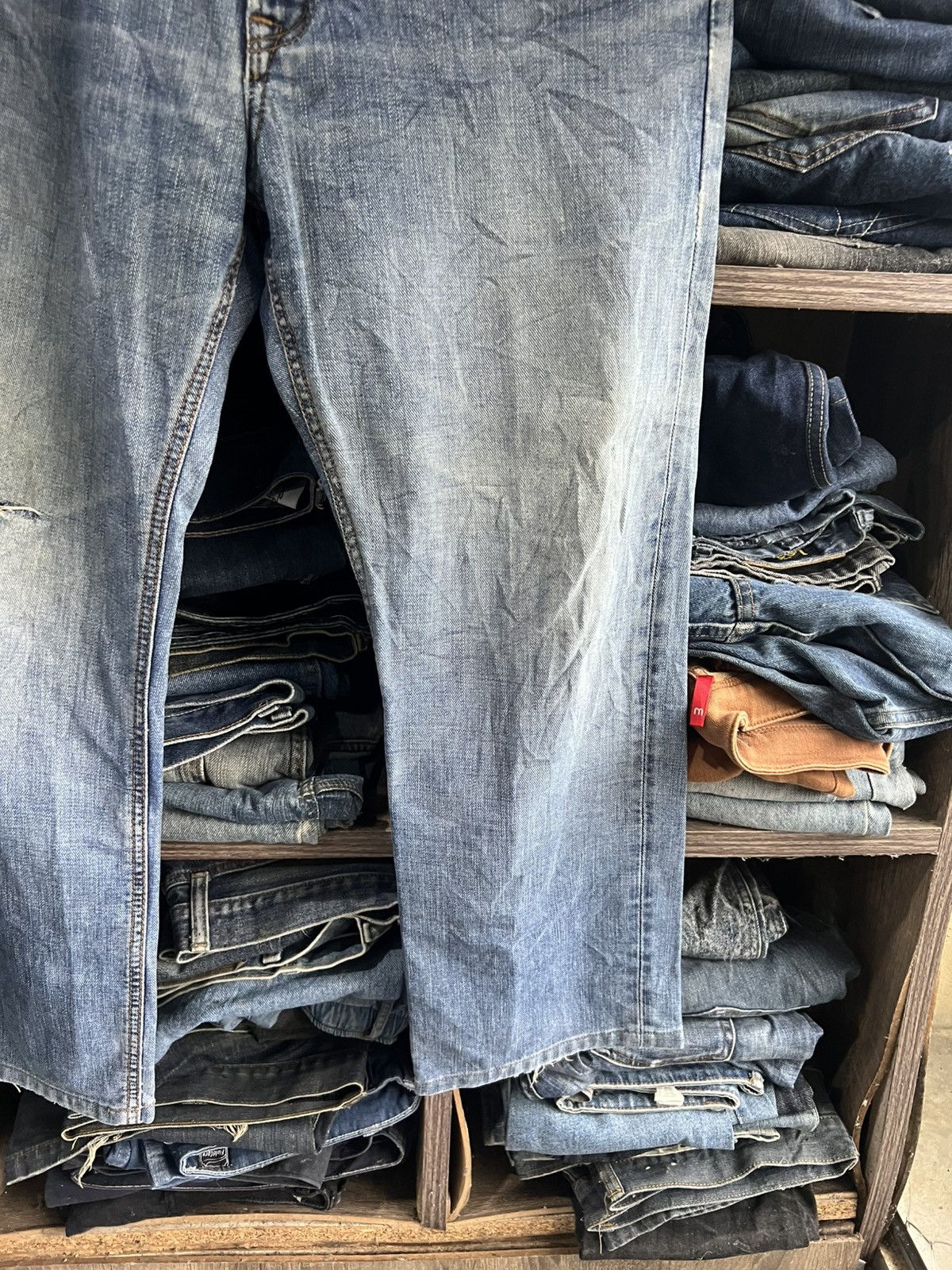 Edwin 🔥Edwin 503 Made in Japan Distressed Denim Size US 34 / EU 50 - 5 Thumbnail