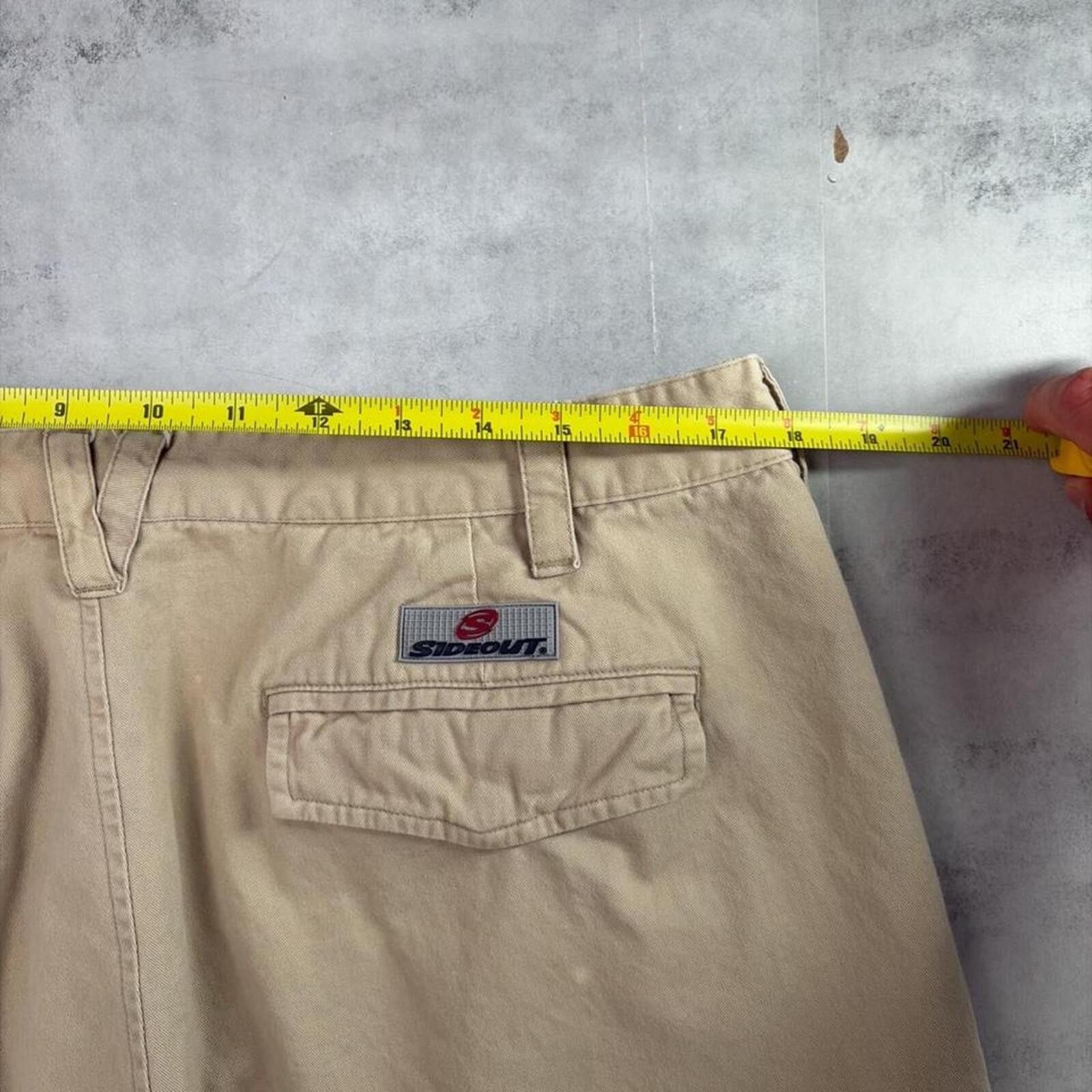 Sideout Y2K Sideout Surf Grunge Skater Baggy Cargo Skater Shorts Size US 38 / EU 54 - 6 Thumbnail