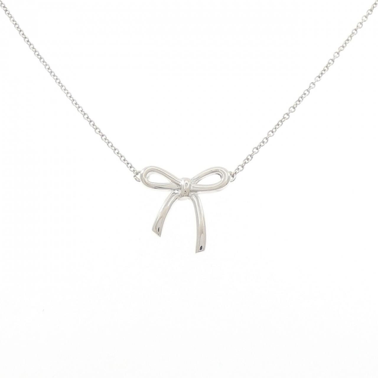 Tiffany & Co. Tiffany & Co. Tiffany Bow 925 Silver Necklace Metal Necklace DUTY FREE for USA Size ONE SIZE - 1 Thumbnail