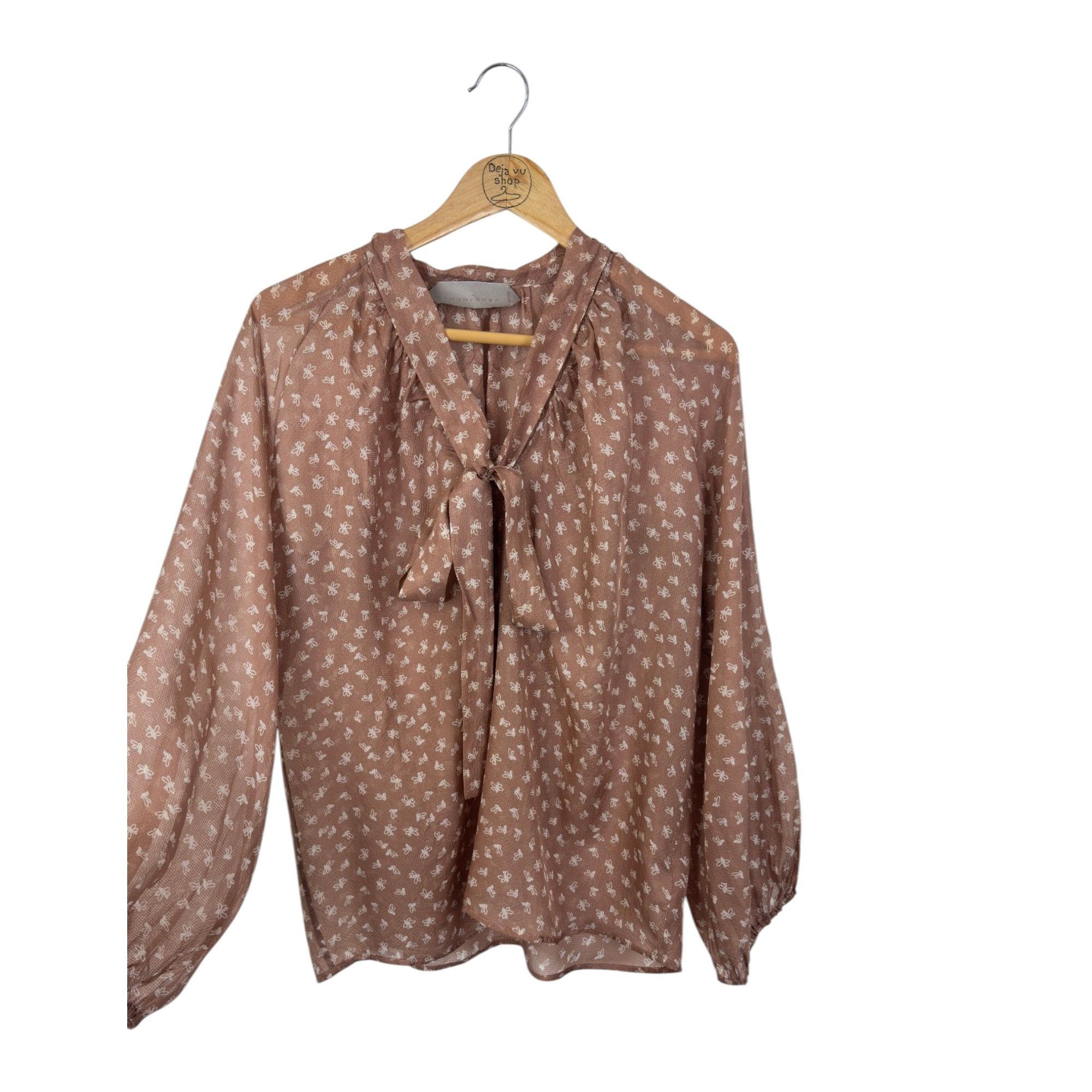 DOROTHEE SCHUMACHER Silk Print Blouse Size S / US 4 / IT 40 - 2 Thumbnail