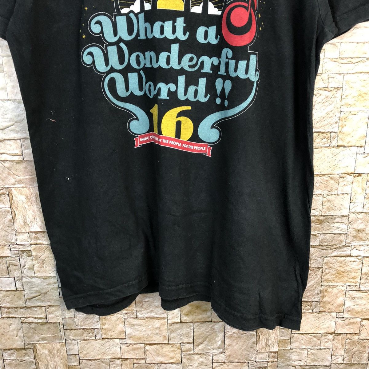 Japanese Brand × Vintage Okinawa Black Short T-Shirt #A391 Size US L / EU 52-54 / 3 - 3 Thumbnail