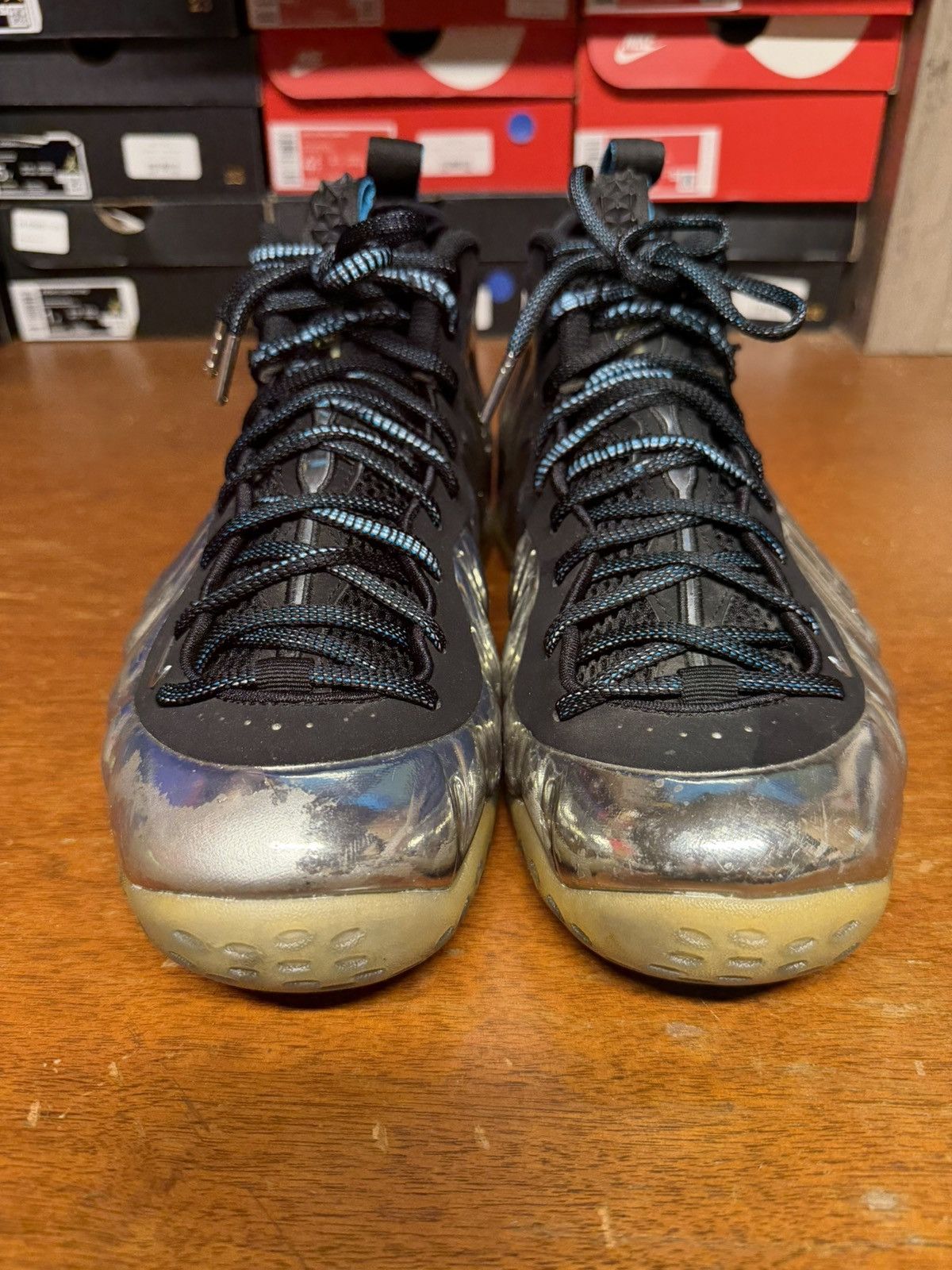 Nike Nike Air Foamposite One QS All-Star Chromeposite size 10.5 Size US 10.5 / EU 43-44 - 4 Thumbnail