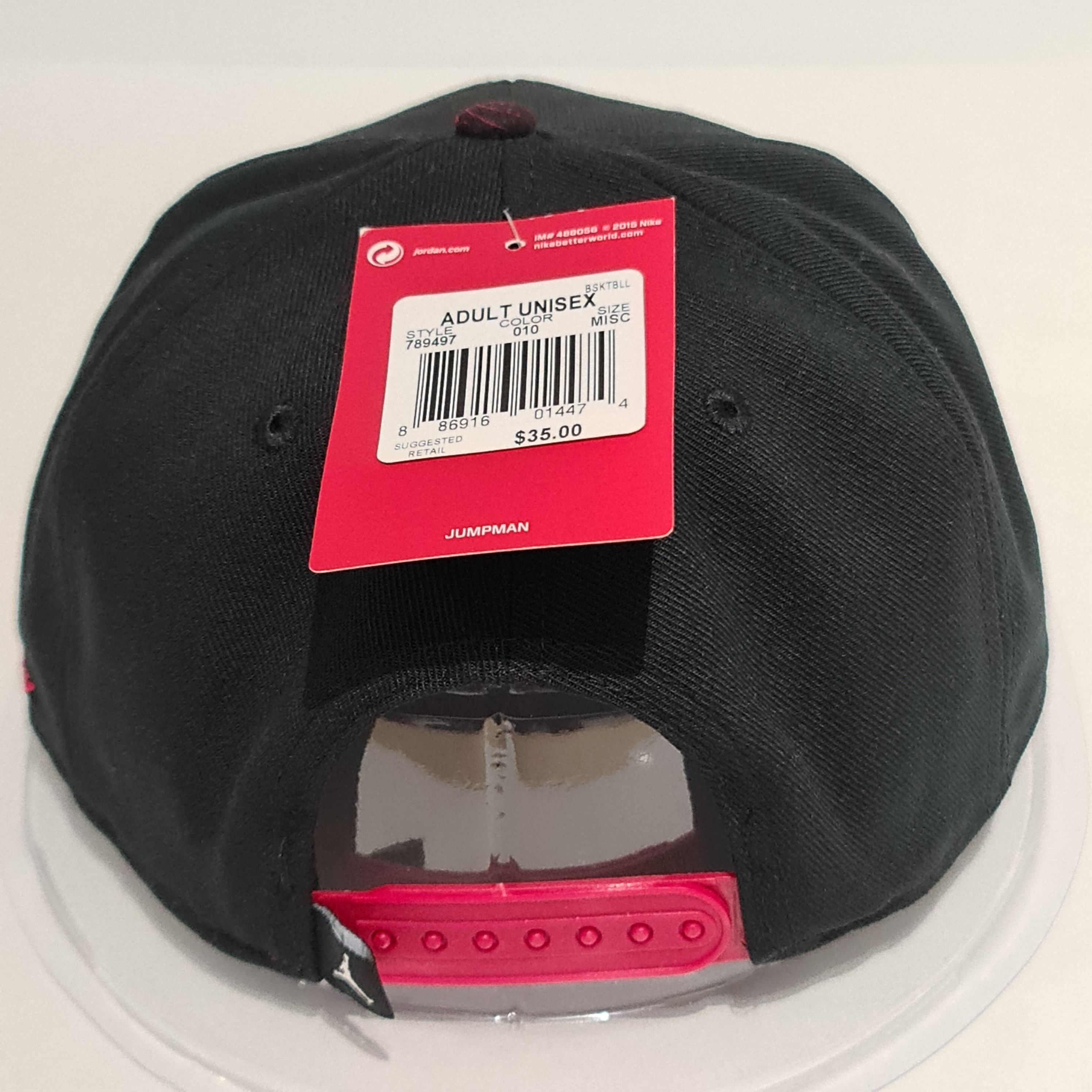 Jordan Brand Jordan Cap Snapback 'TWO3 Flu Game' Black Size ONE SIZE - 9 Thumbnail