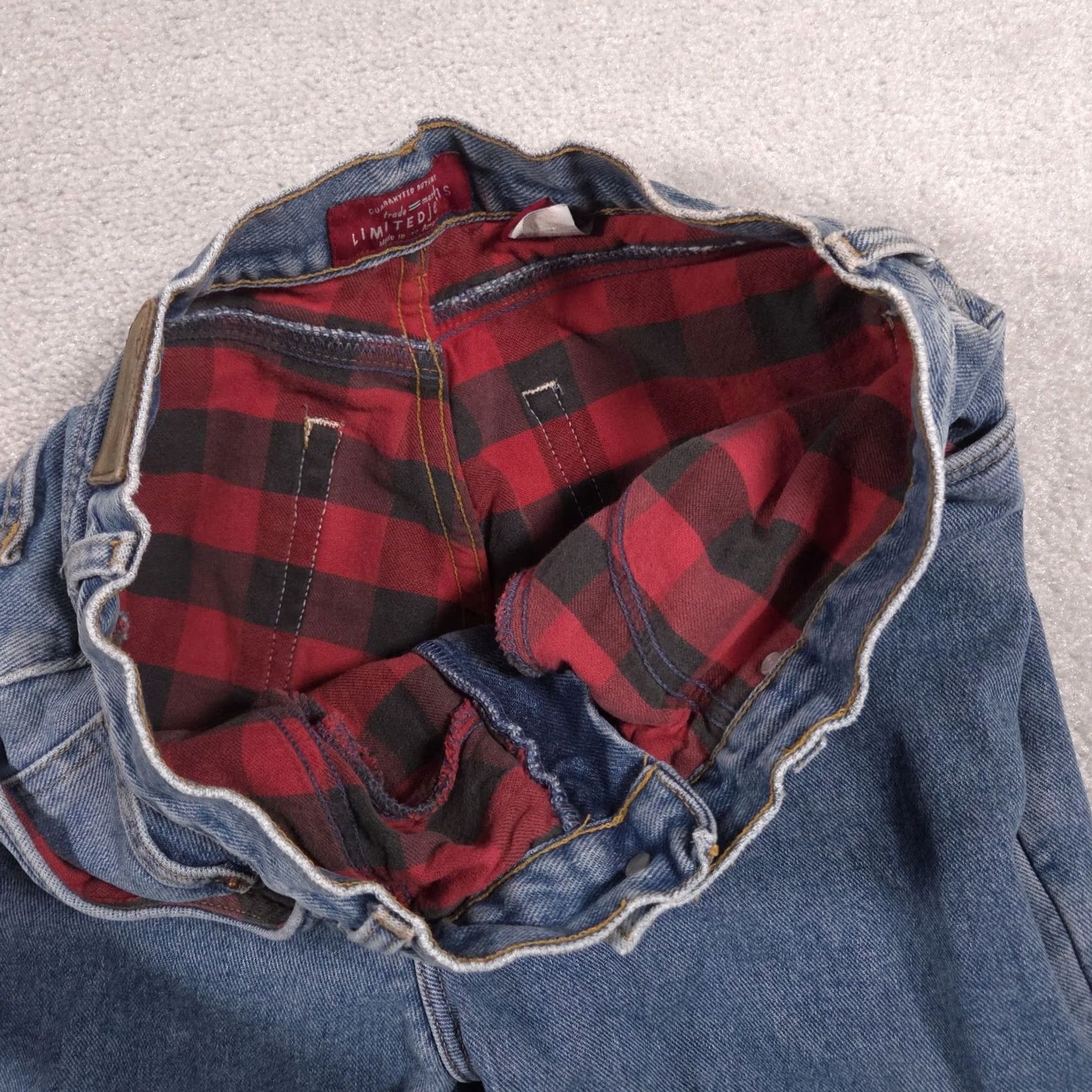 Vintage VINTAGE LIMITEDjeans Jeans Womens 12R Blue High Rise Lined Tapered Denim 90s Size 34" / US 12 / IT 48 - 5 Thumbnail