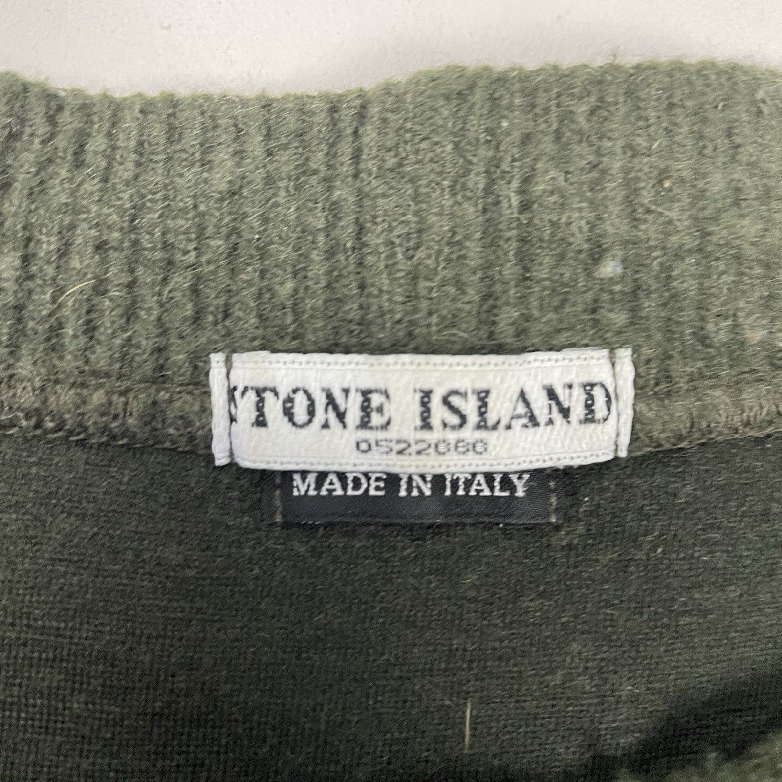 Stone Island Vintage Stone Island Mock Neck Sweatshirt Wool Nylon Size XL Size US XL / EU 56 / 4 - 4 Thumbnail