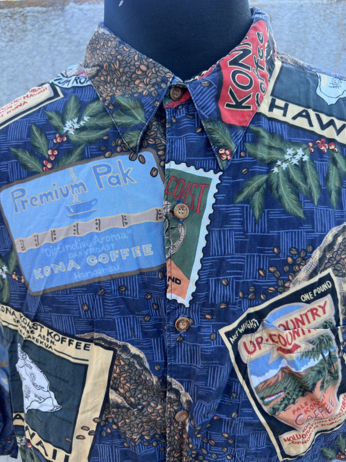Reyn Spooner Vintage Reyn Spooner Kona Coffee Hawaiian Shirt Men's XXL Size US XXL / EU 58 / 5 - 3 Thumbnail