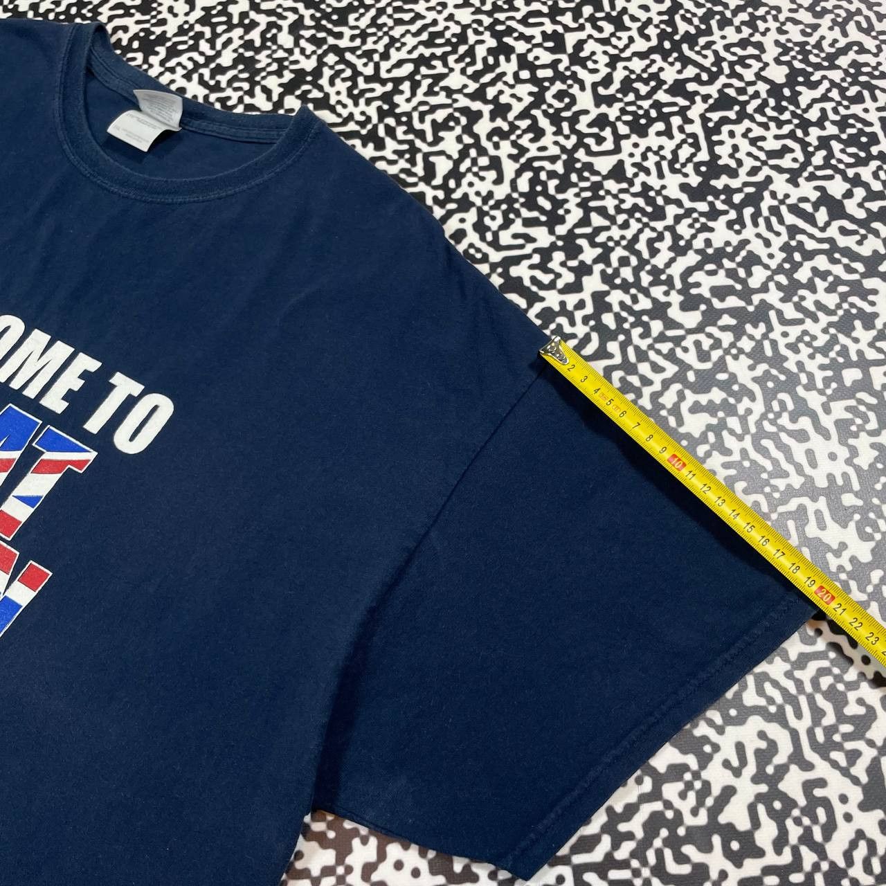Vintage Vintage Y2K Humor Welcome To Great Britain Fuck Off T-shirt Size US XXL / EU 58 / 5 - 9 Thumbnail