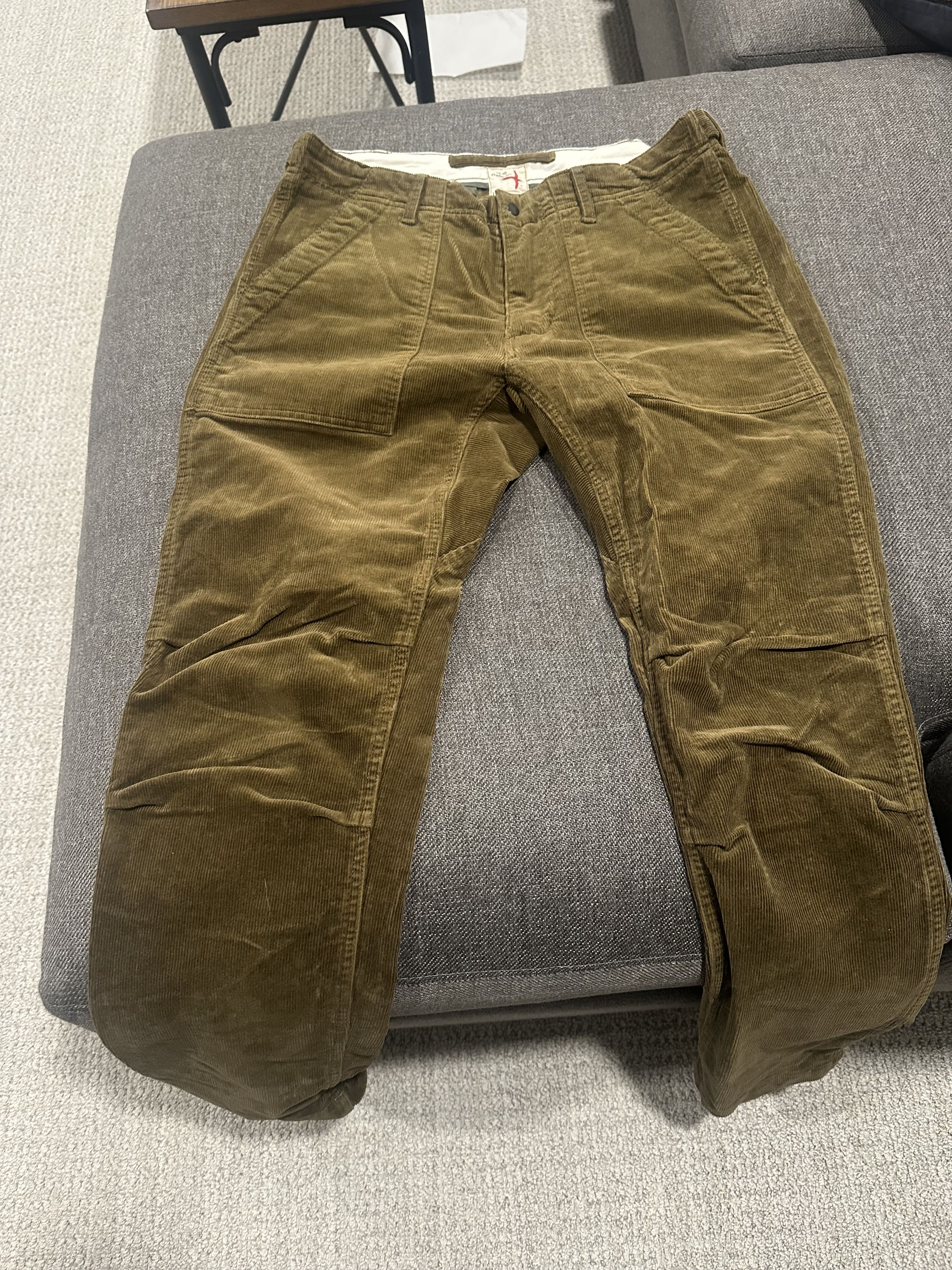 Relwen Stretch Corduroy Fatigue Pants Size US 32 / EU 48 - 1 Thumbnail
