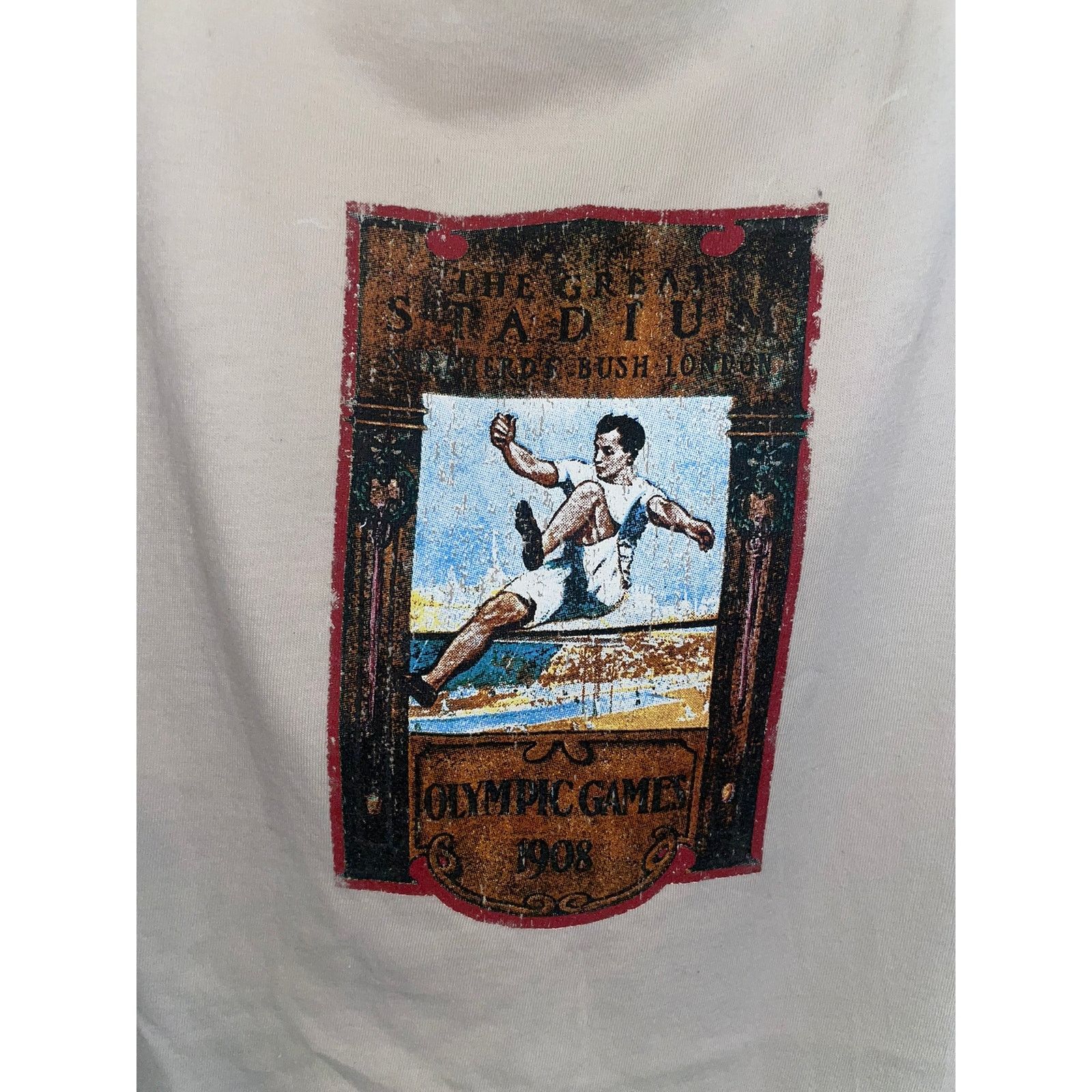 Top Flite Vintage Olympic Shirt London Olympic Games 1908 Graphic XL Size US XL / EU 56 / 4 - 2 Thumbnail