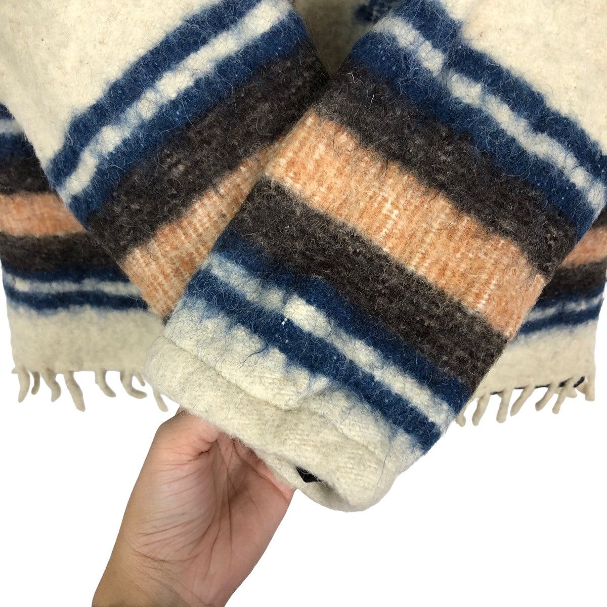 Issey Miyake 🔥Rare Sesign Navajo Aztec Wool Jacket Inspire Kapital Japan Size M / US 6-8 / IT 42-44 - 12 Thumbnail
