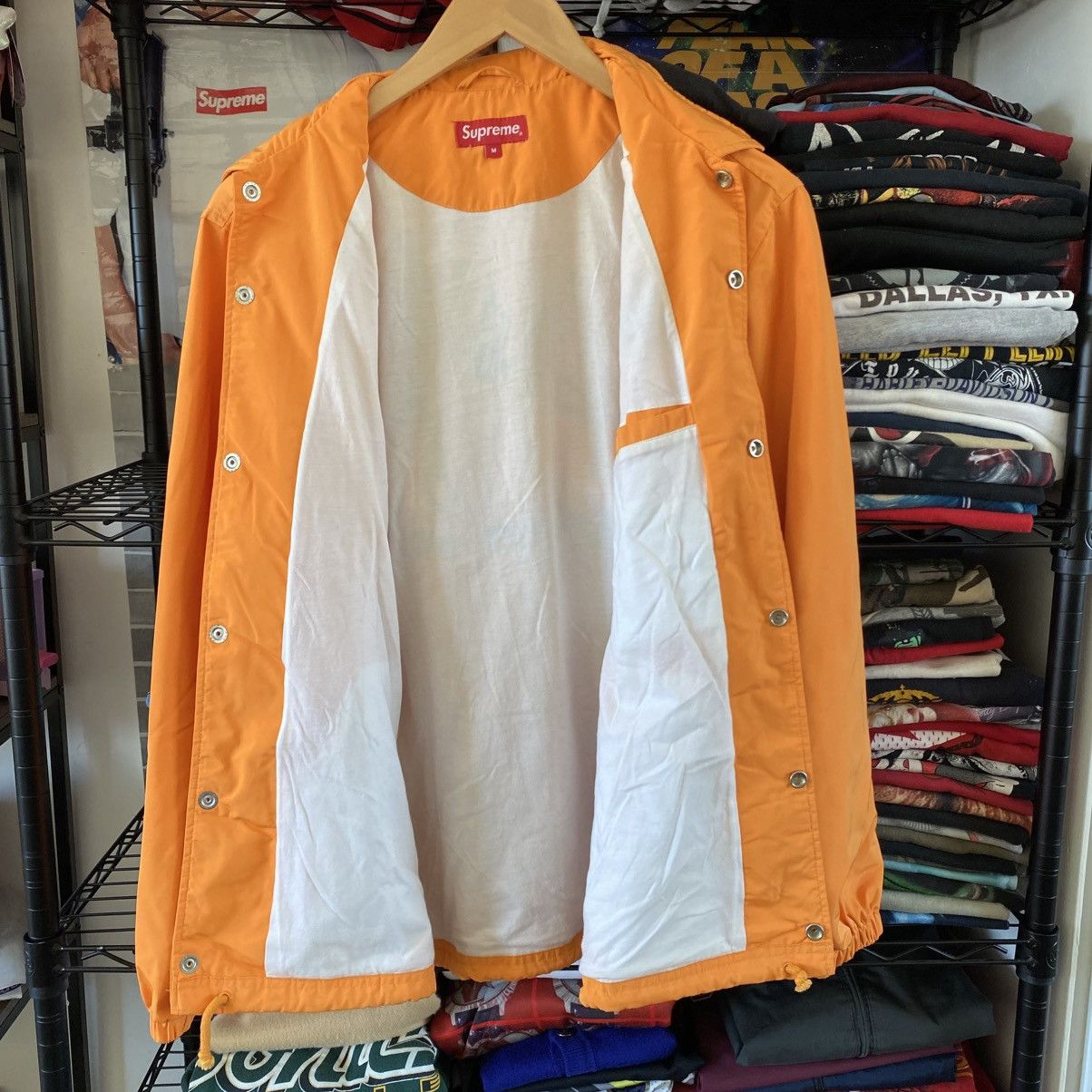 Supreme Supreme Coaches Jacket Bright Orange 2018 Windbreaker Size US M / EU 48-50 / 2 - 3 Thumbnail