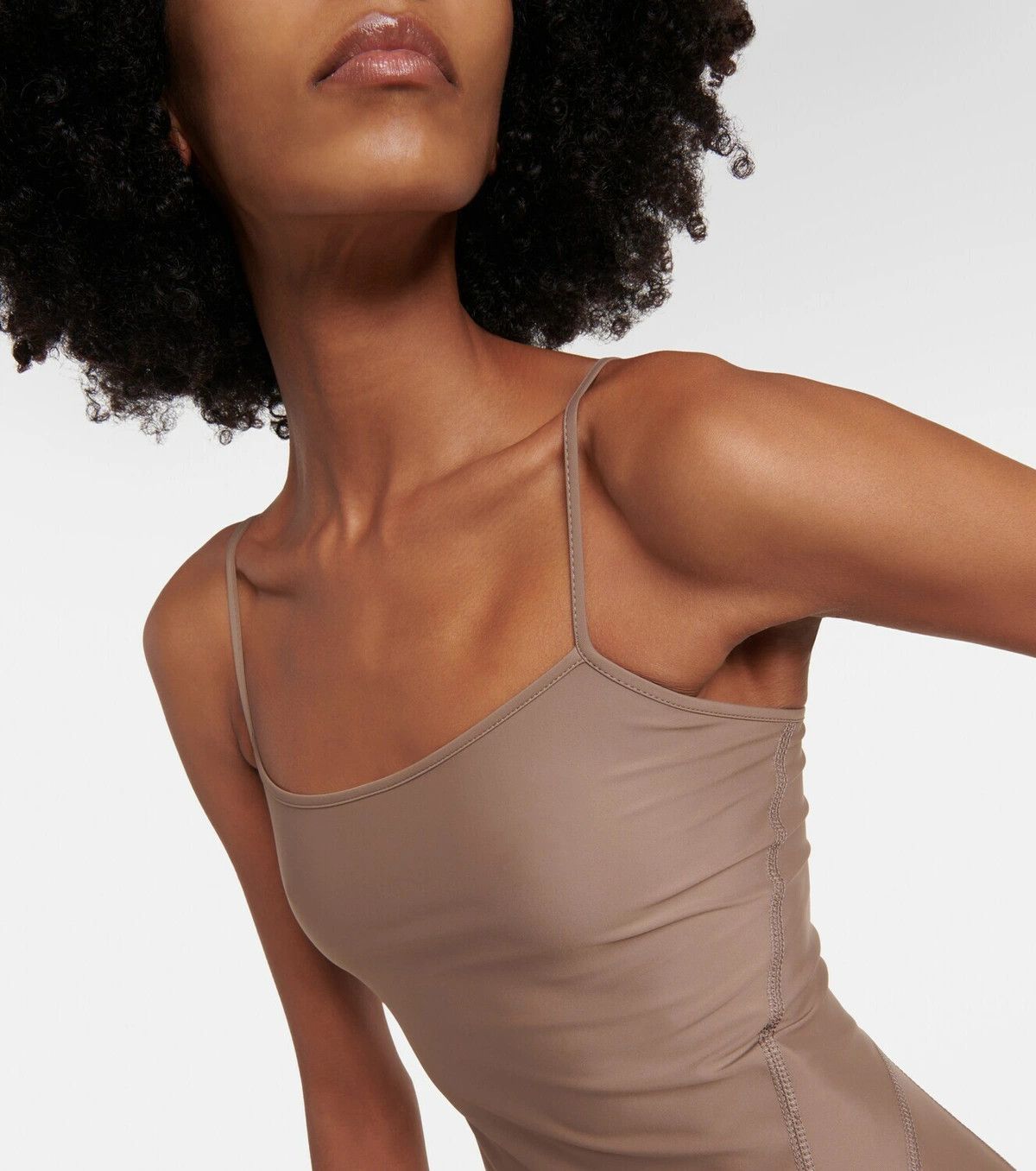 Balenciaga oc11z0425 Sporty B Activewear Bodysuit in Brown Size M / US 6-8 / IT 42-44 - 5 Thumbnail