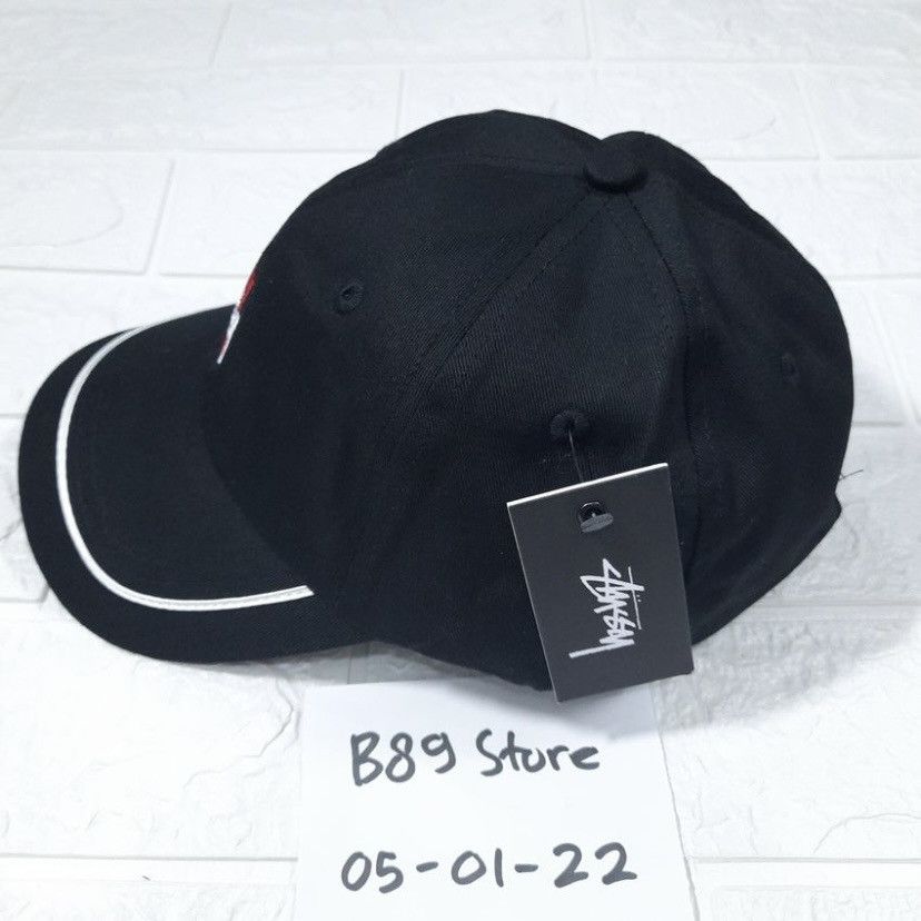 Stussy Stussy Bars Logo Cap Hat Size ONE SIZE - 6 Thumbnail